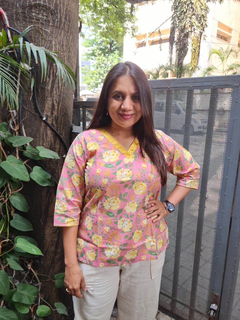 Cotton Ready-to-WearTunics - Elegant Design RMT- 154