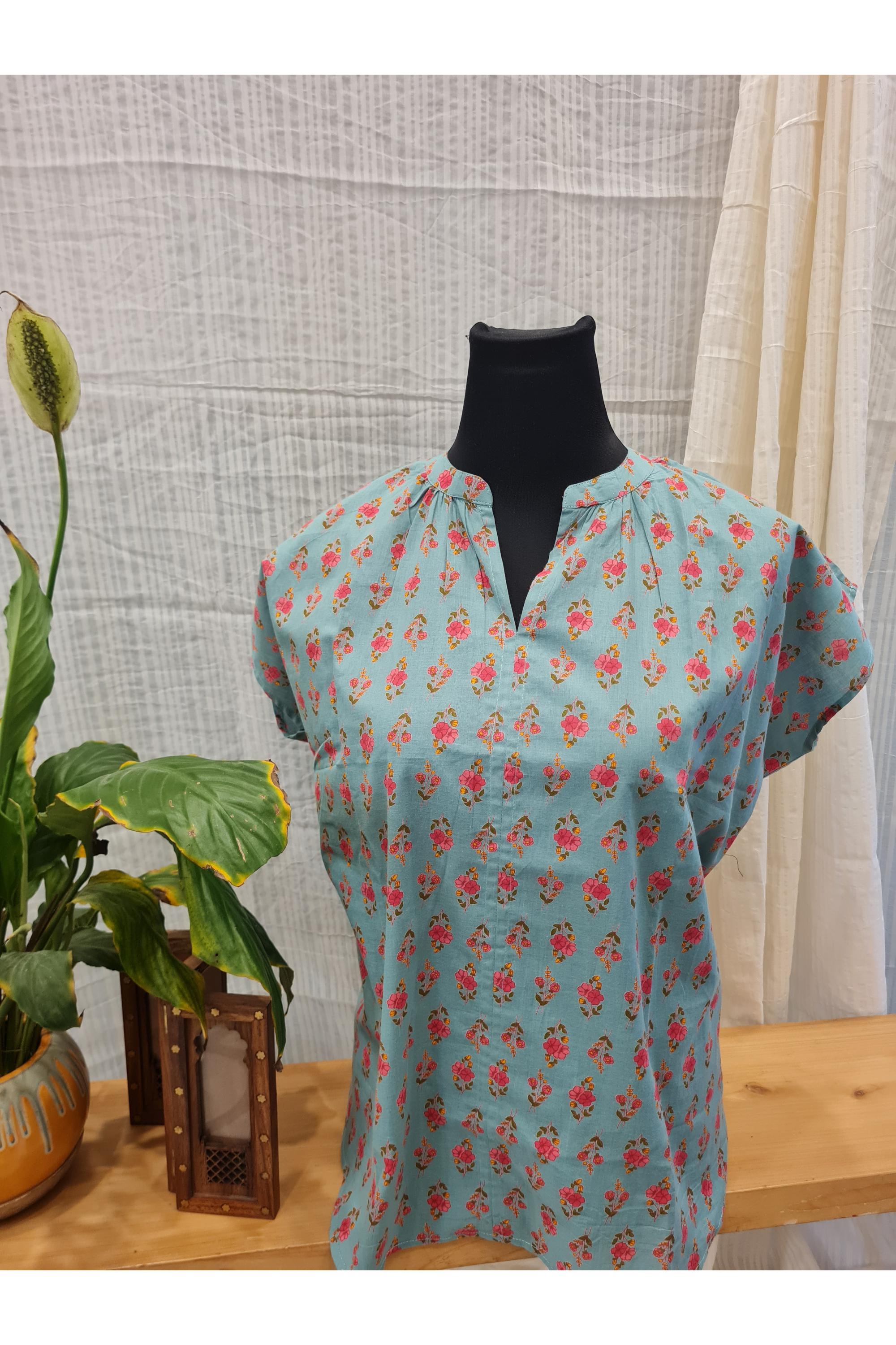 Cotton Ready-to-WearTunics - Elegant Design RMT-342