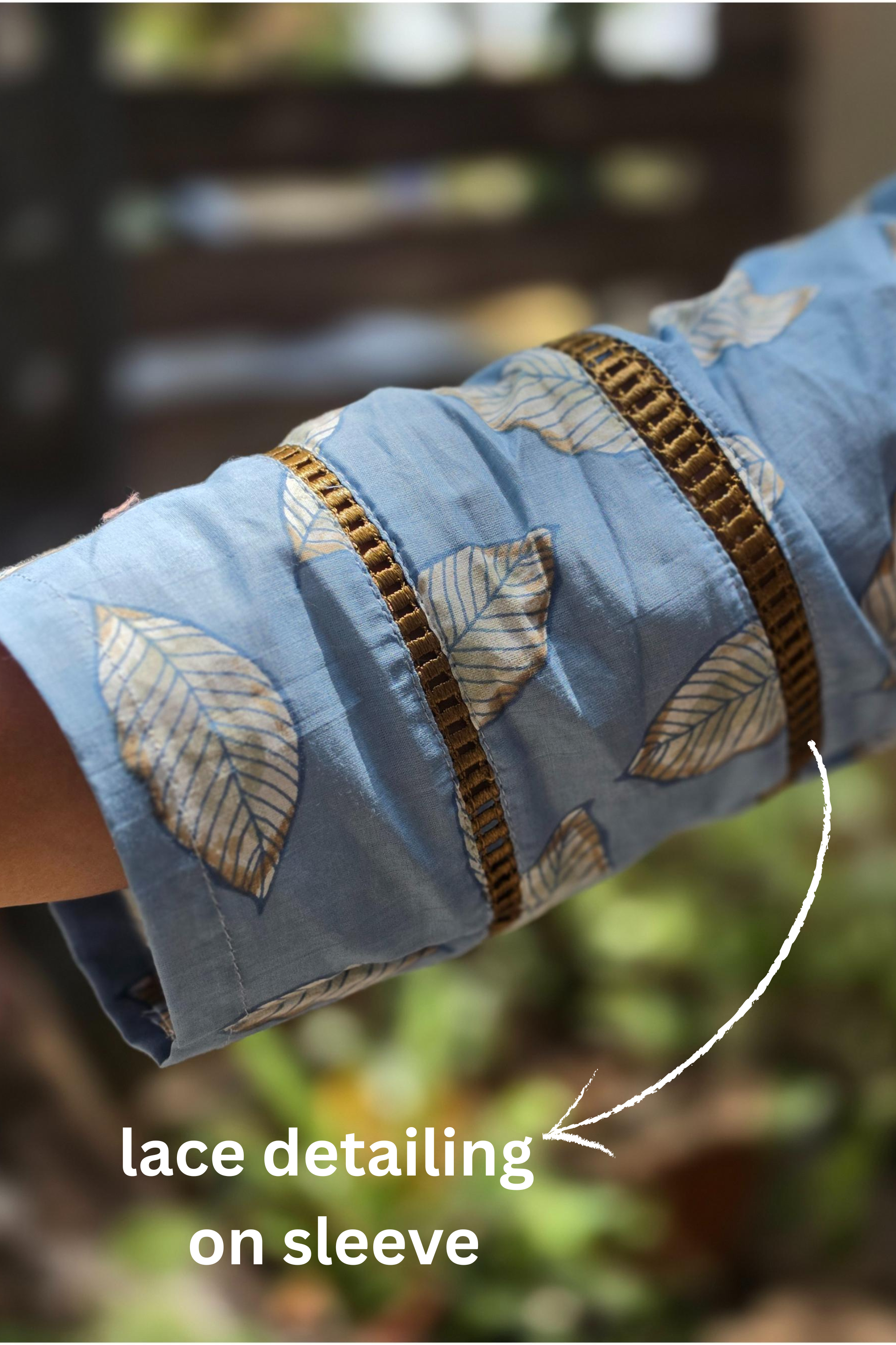 Classic Floral Cotton Cord Set Ready-to-Wear – Elegant Ethnic Design