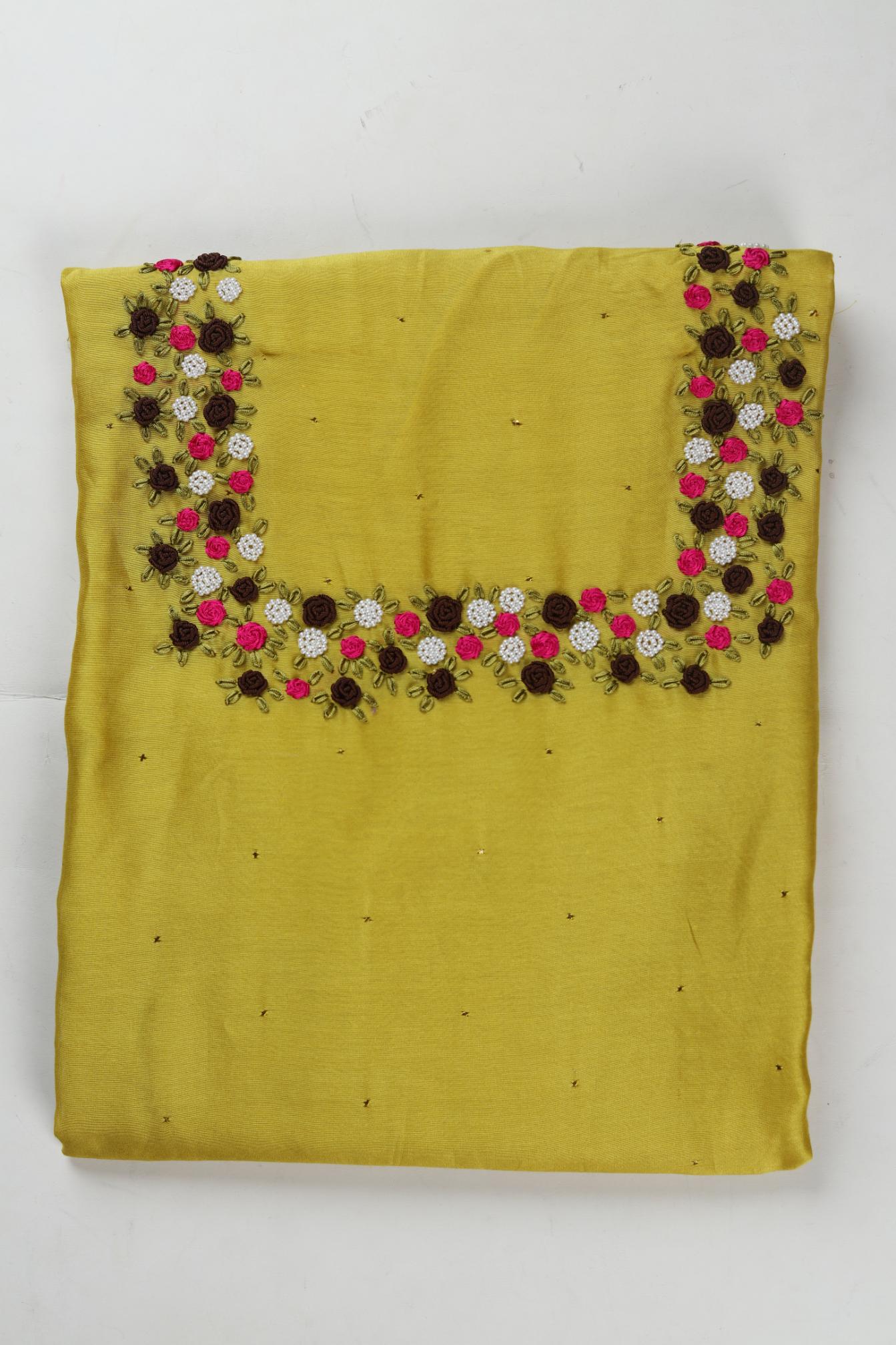 EMBROIDERED Chanderi Set-2