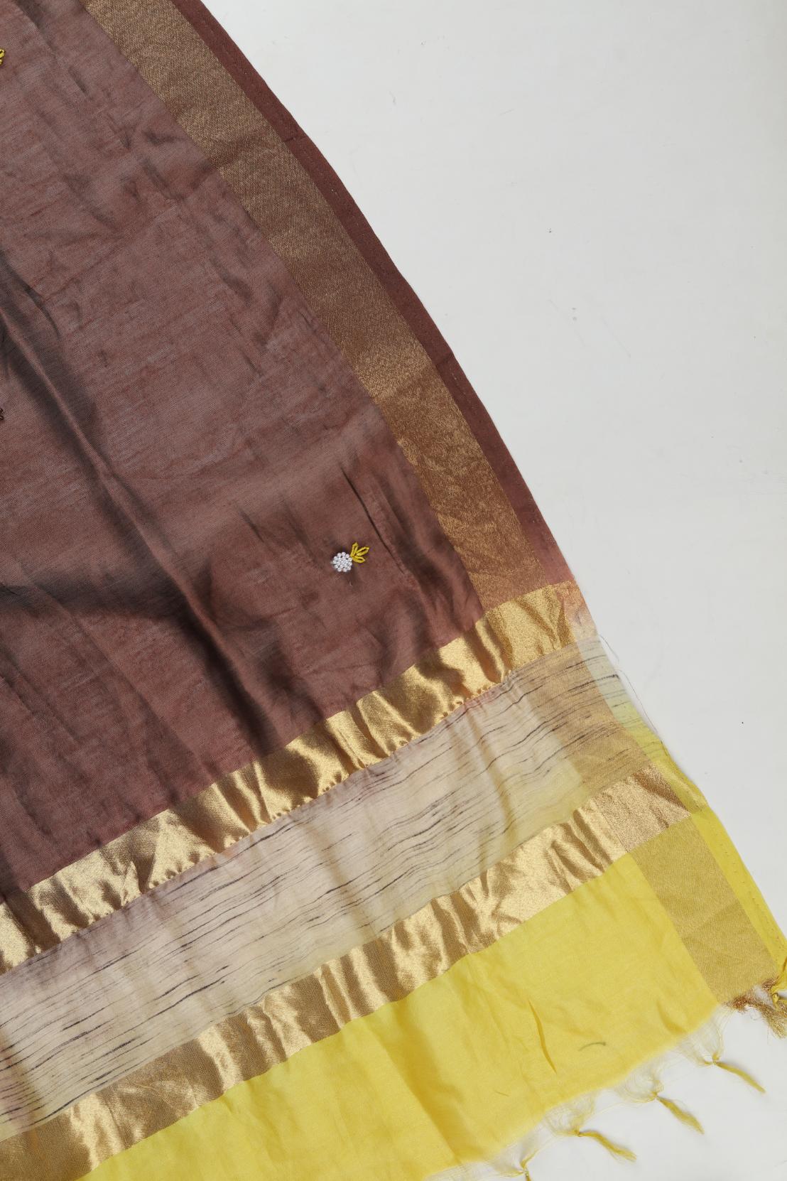 EMBROIDERED Chanderi Set-2