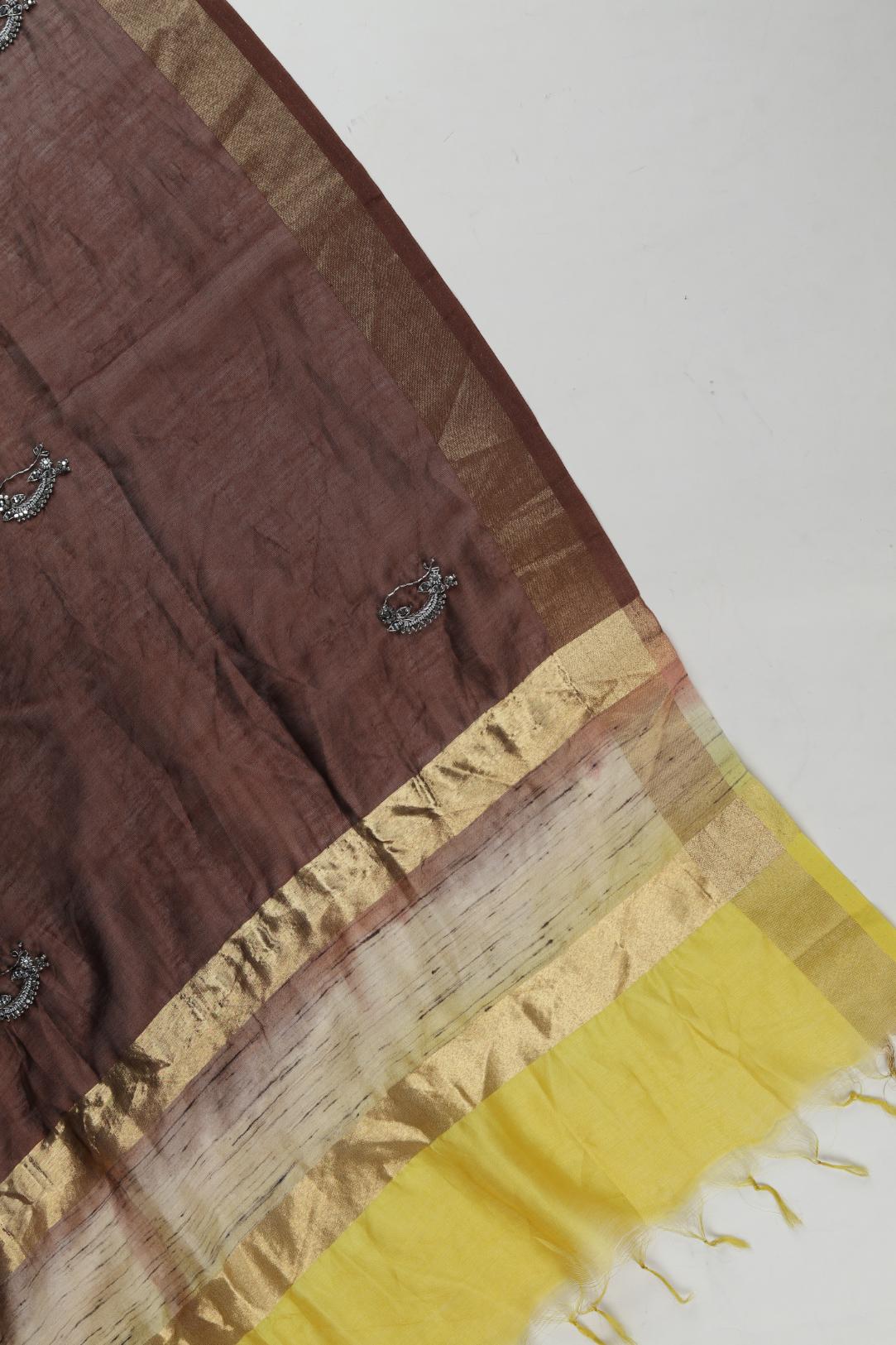 EMBROIDERED Chanderi Set-4
