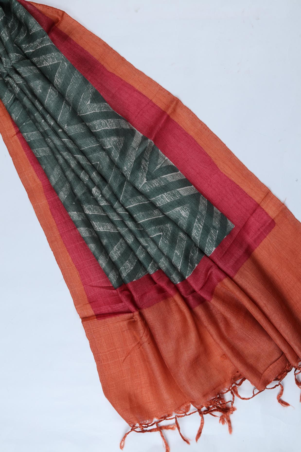 Chanderi Embroidered Set