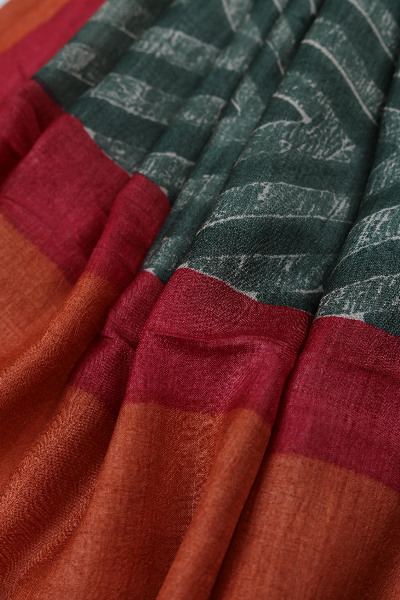 Chanderi Embroidered Set