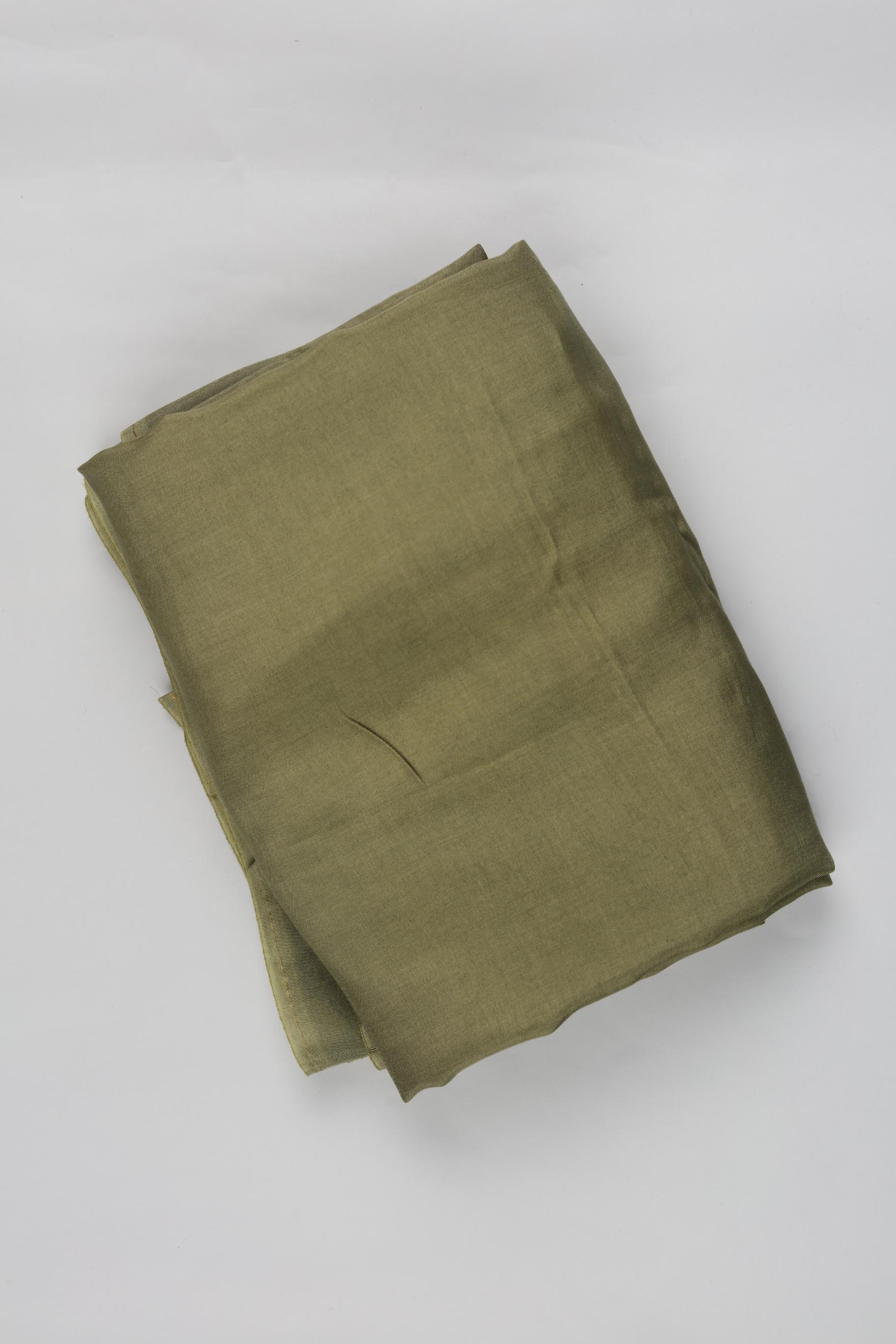 Muslin Silk 3 Piece Unstitched Suit Set – Traditional Craft-2