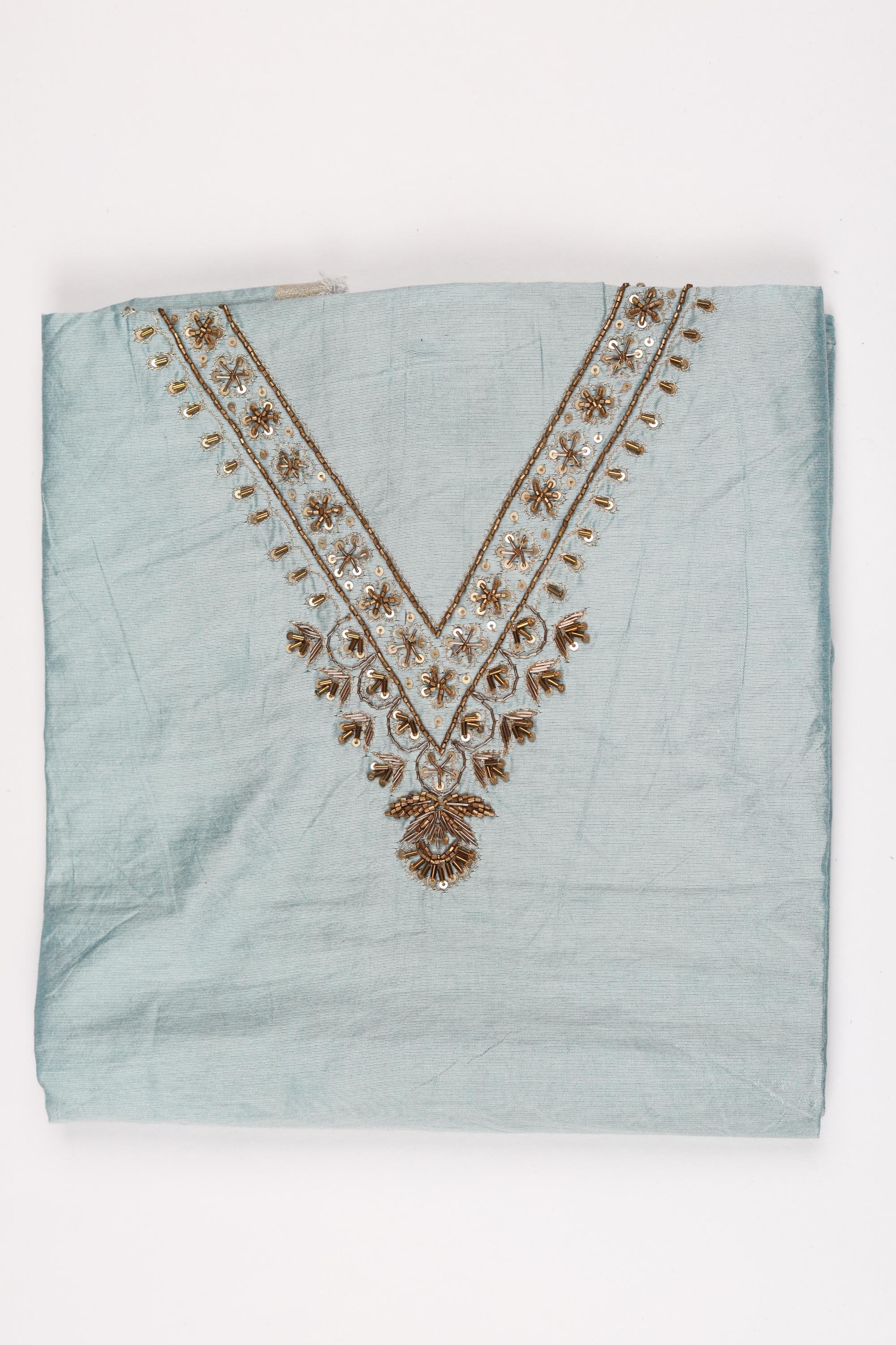 Cotton Silk 3 Piece Unstitched Set -190