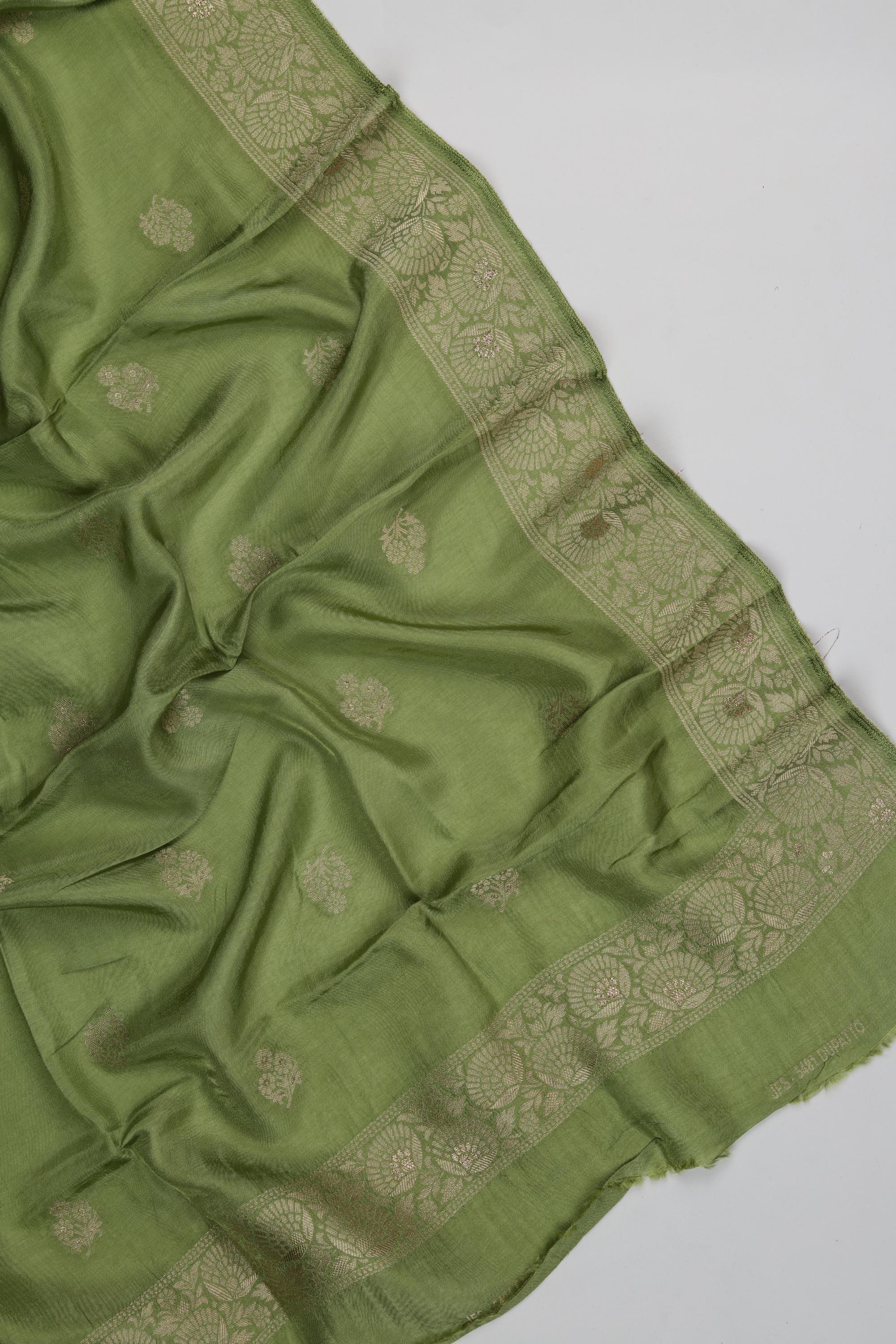 Cotton Silk 3 Piece Unstitched Set -221