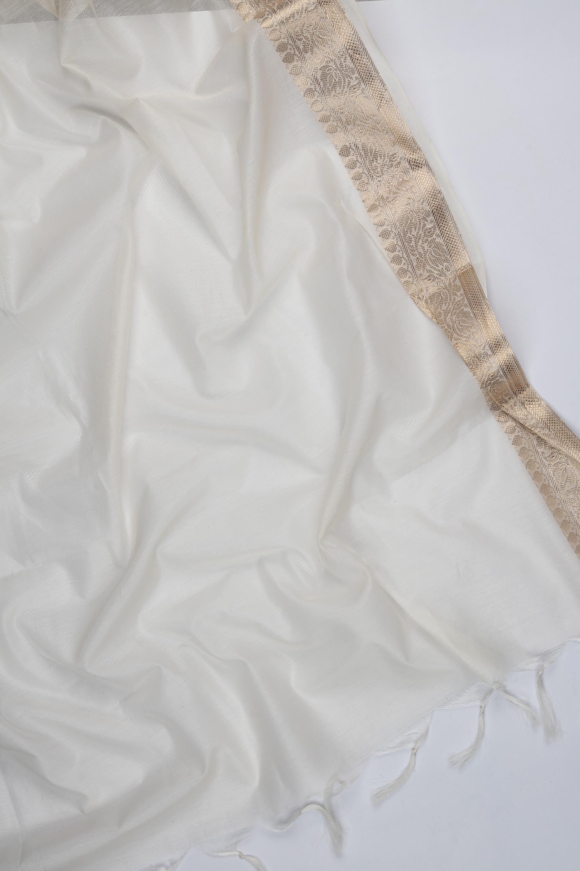 Cotton Silk 3 Piece Unstitched Set -223