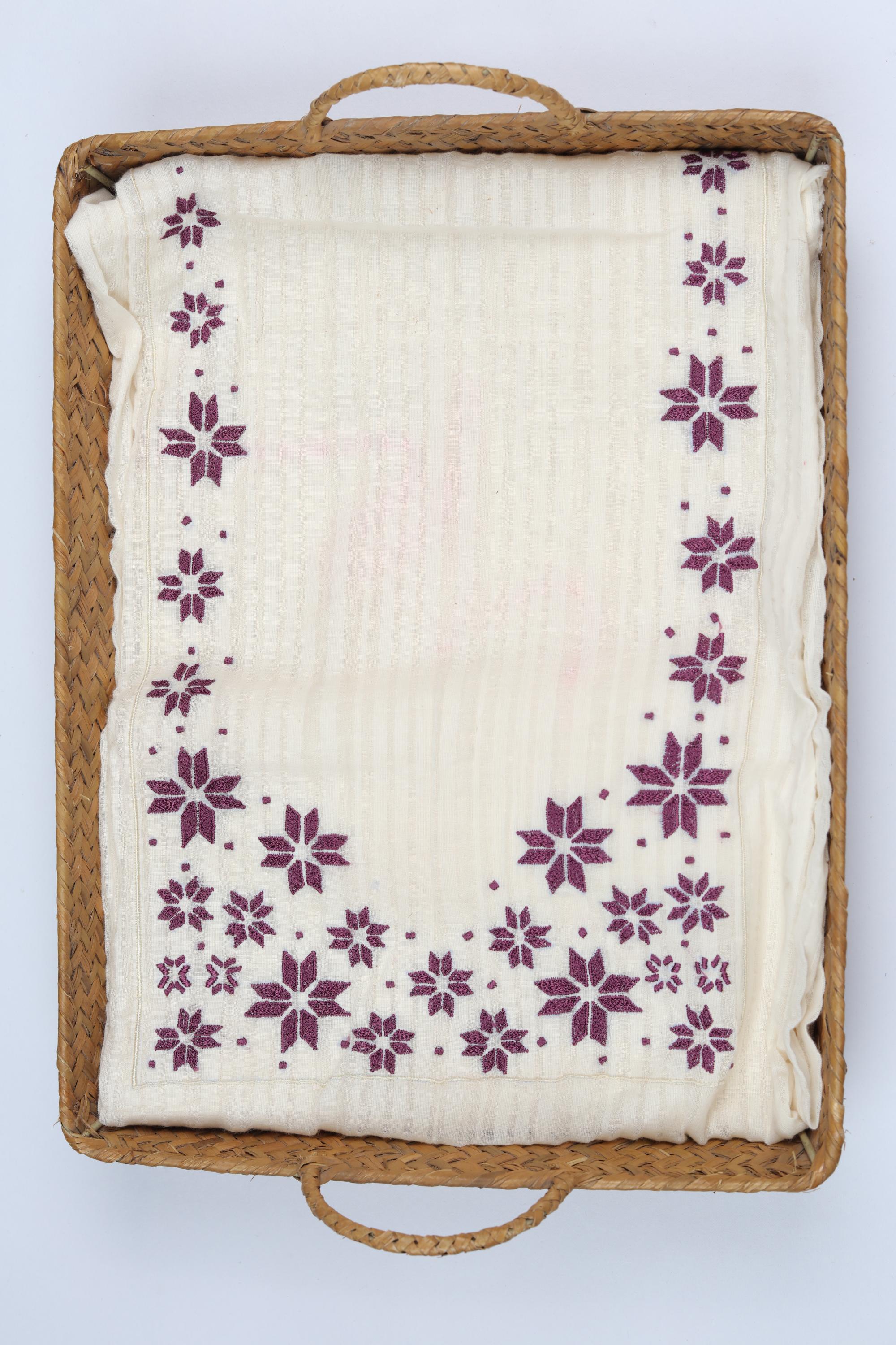 Cotton 2 Piece Unstitched Kurta & Bttom Set – Traditional Design-024