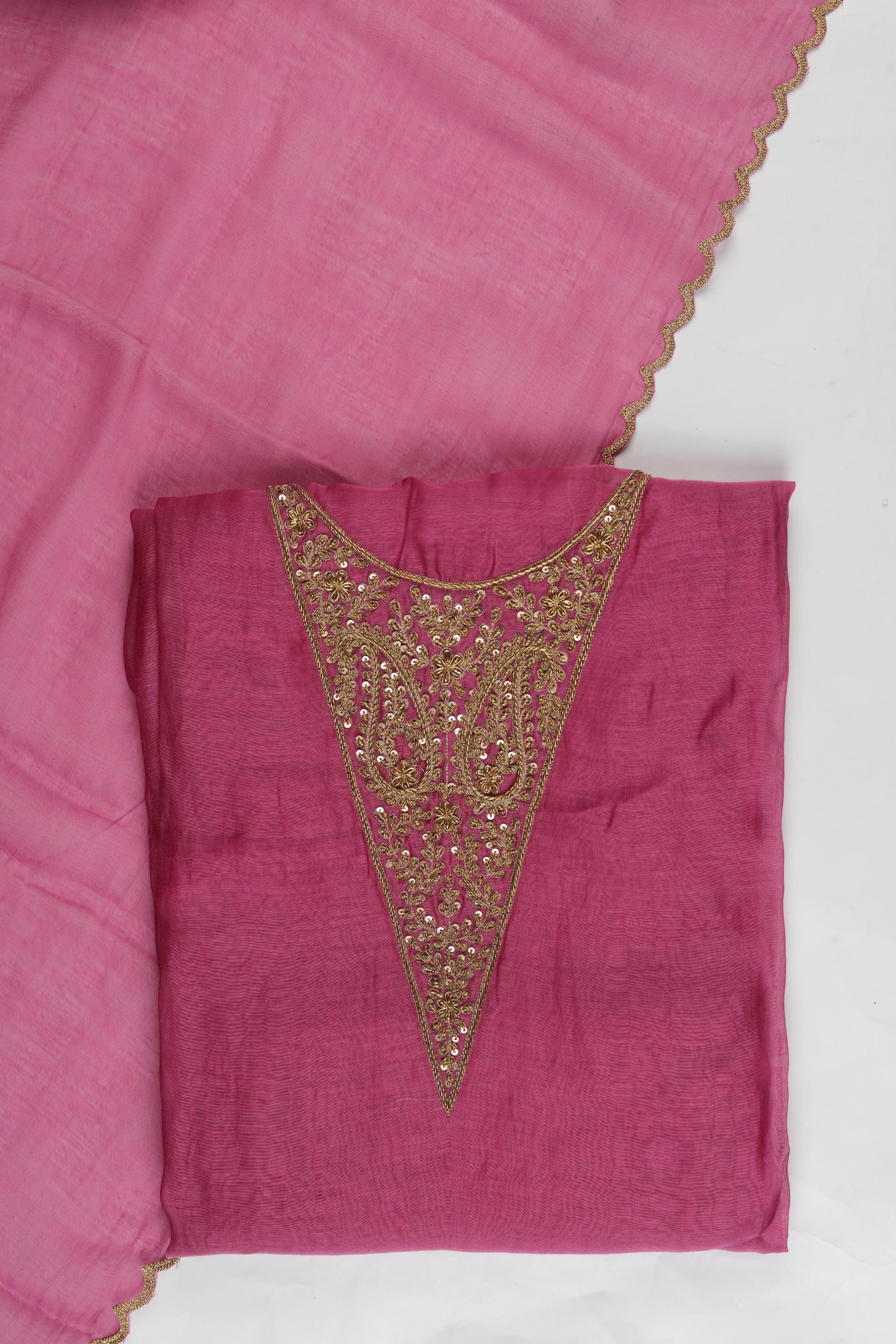 Mul Chanderi Set -32