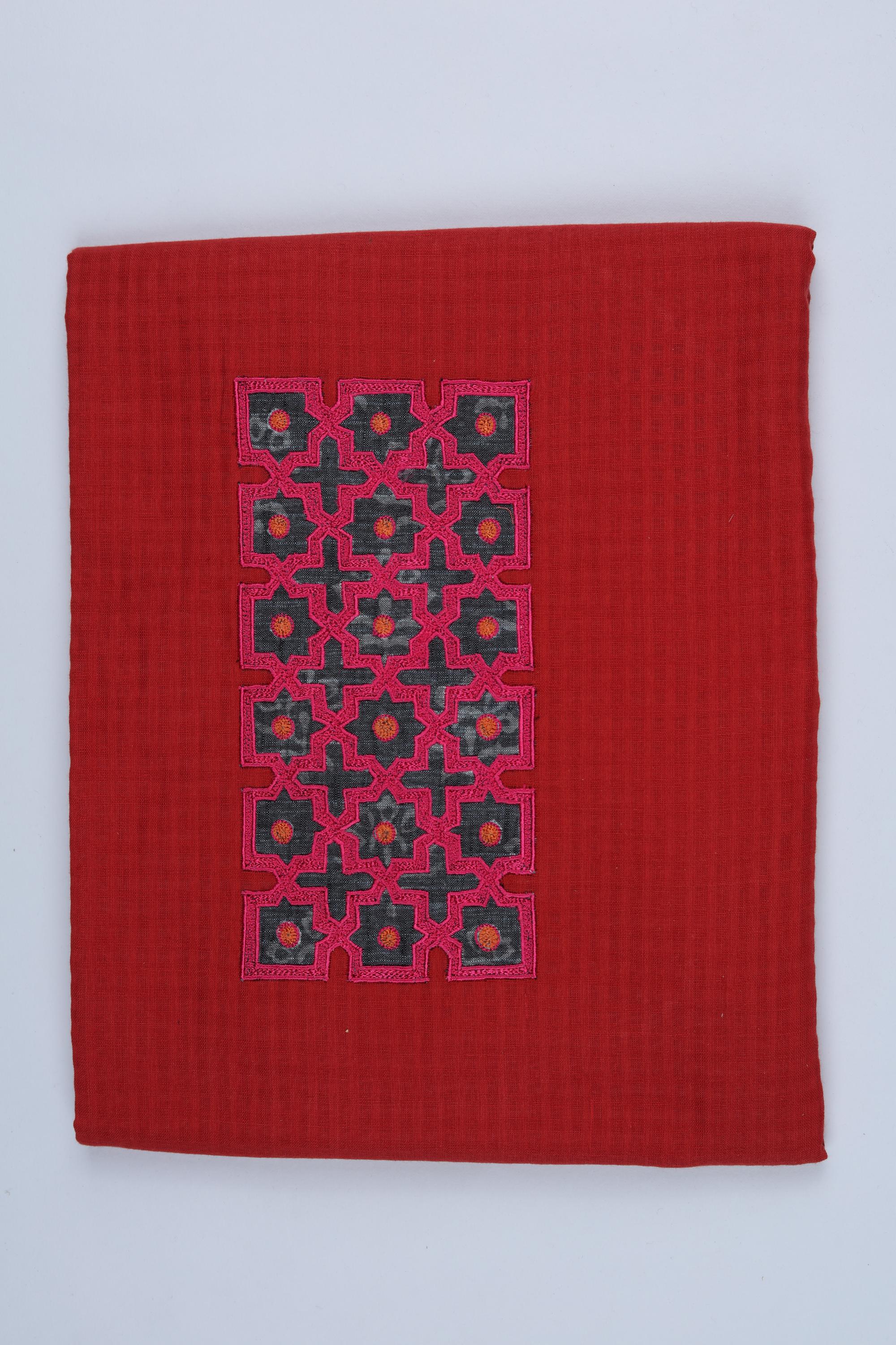 Cotton 3 Piece Unstitched Set -233