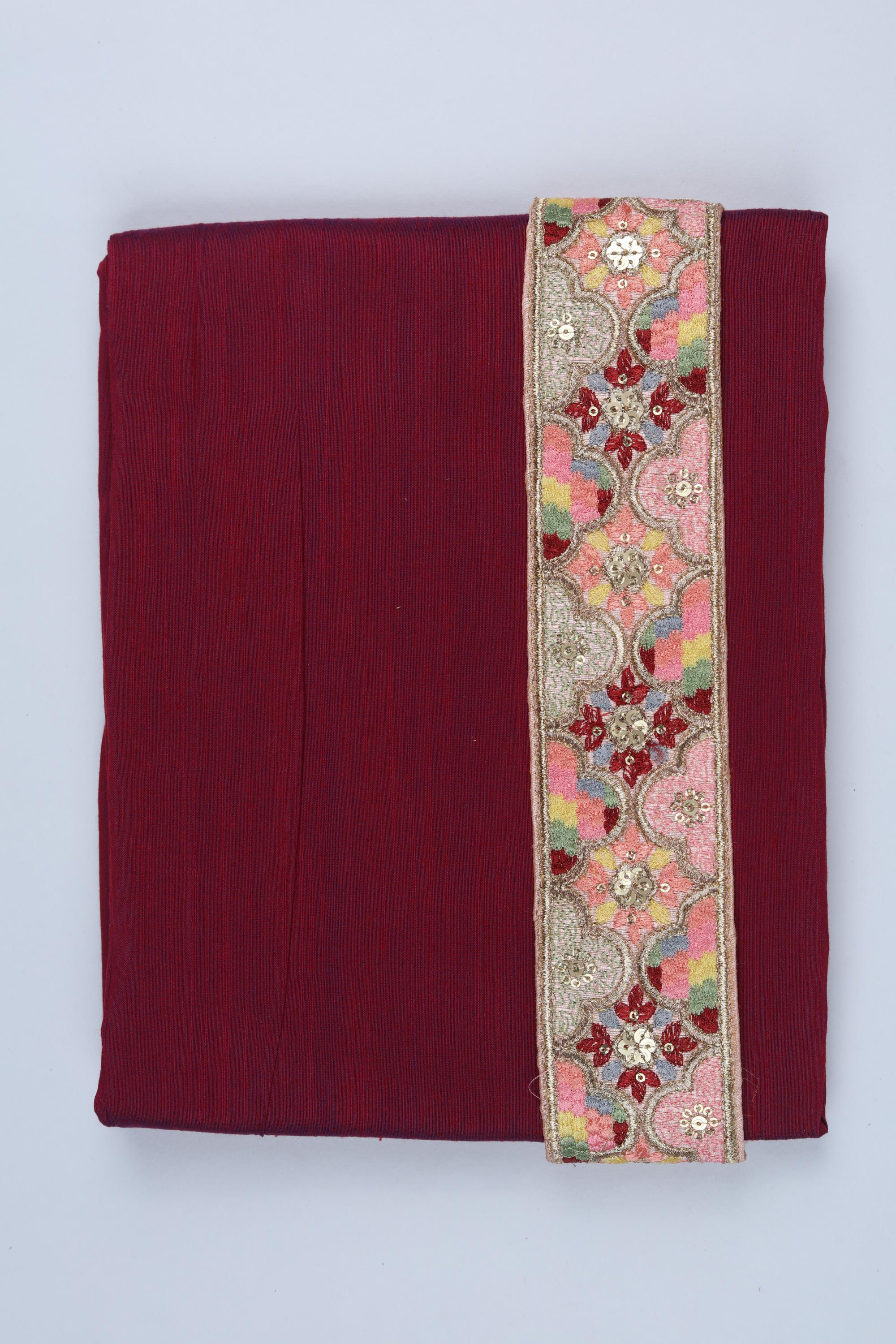 Cotton Silk 3 Piece Unstitched Set -239