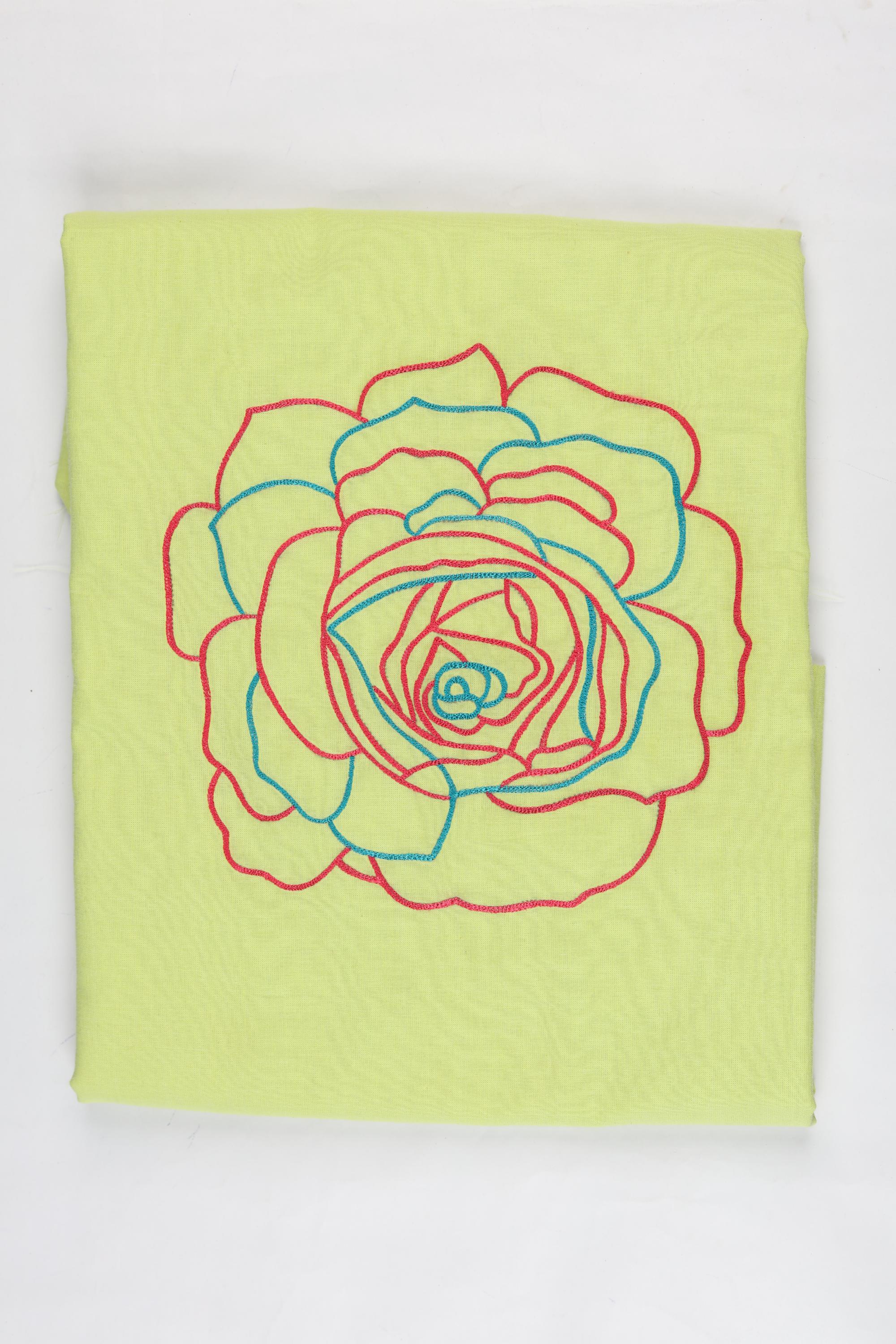 Cottton Embroidered set-68