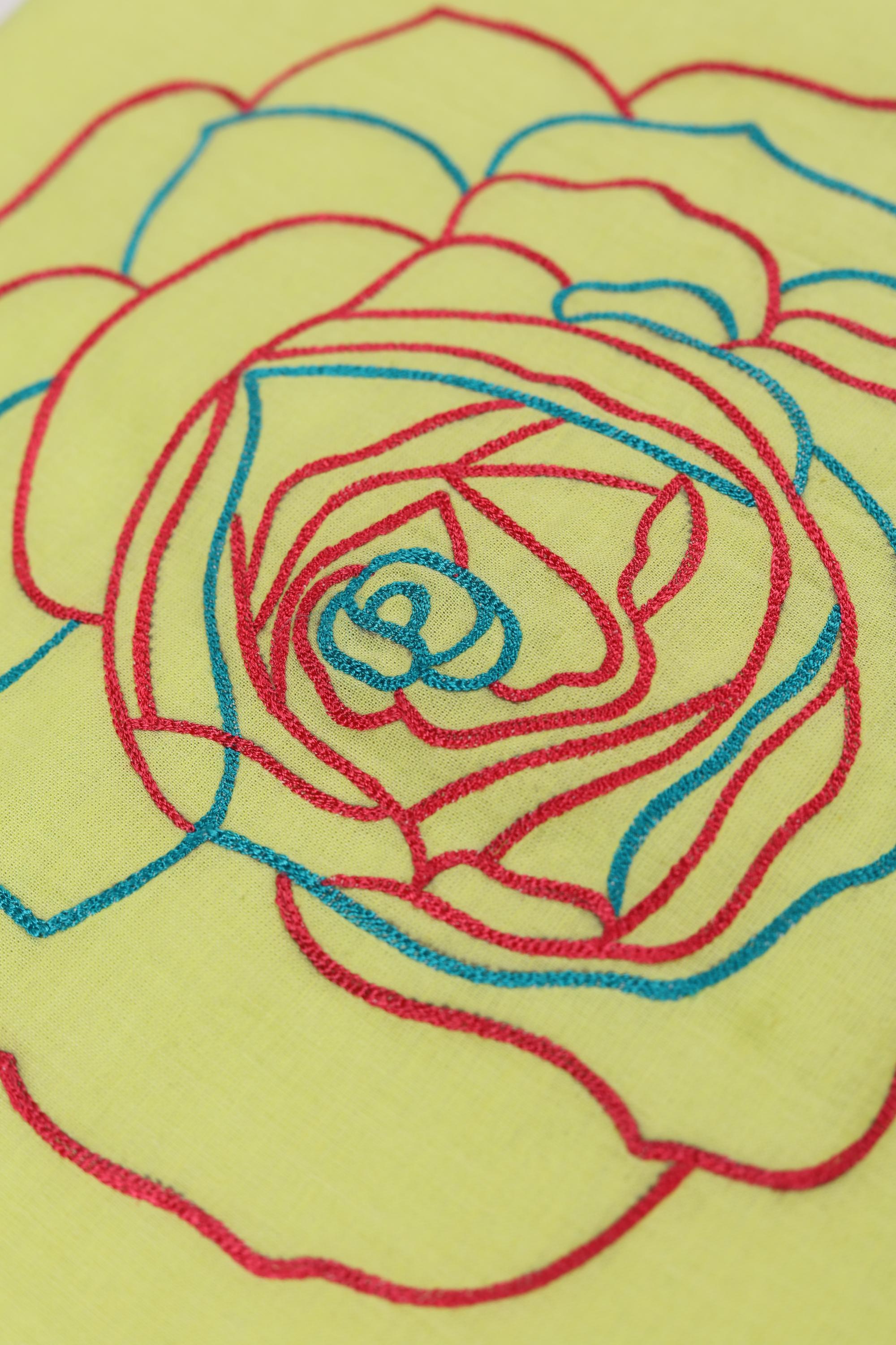 Cottton Embroidered set-68