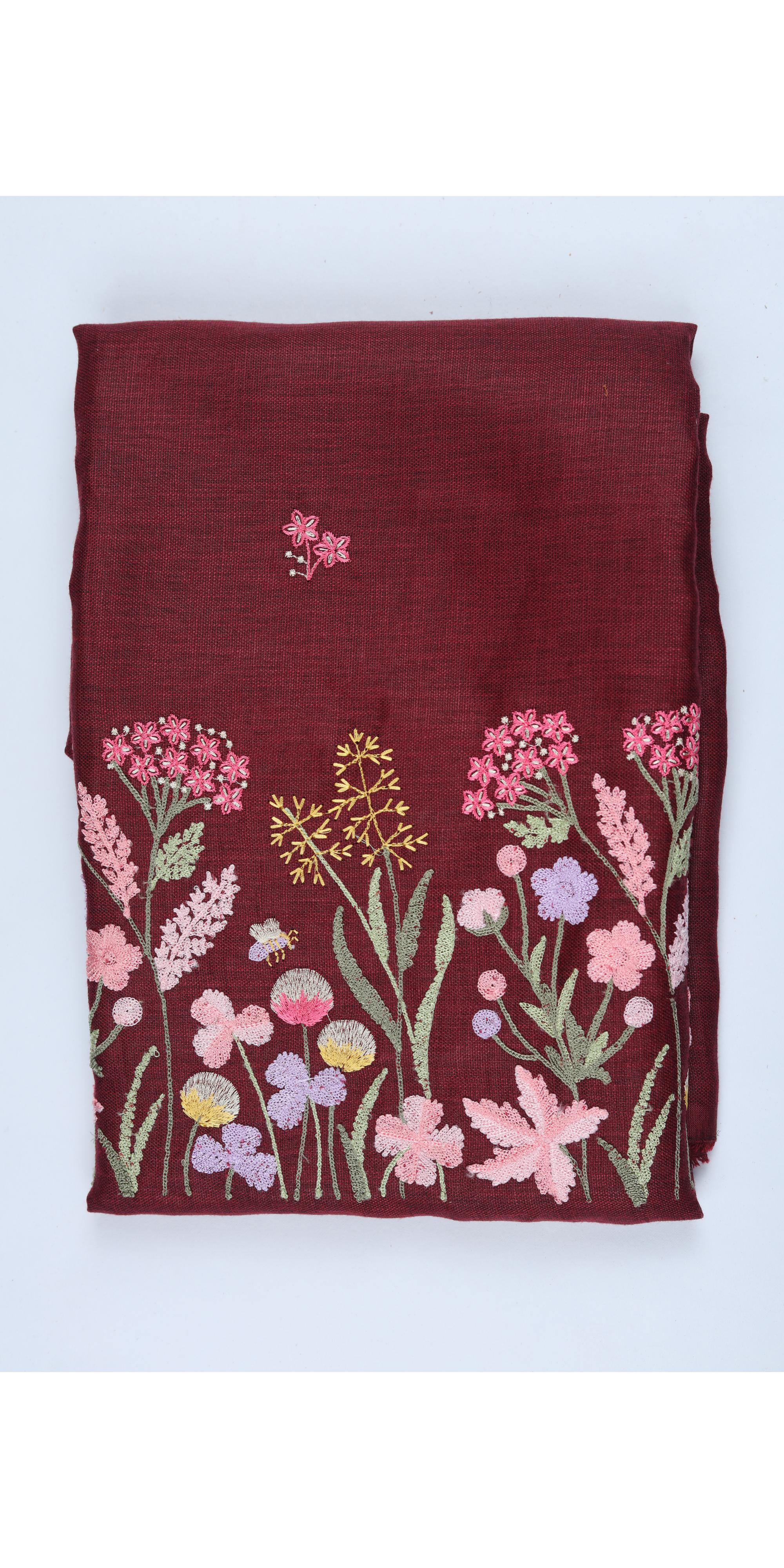 Linen 2 Piece Unstitched Kurta & Bttom Set – Traditional Design-046