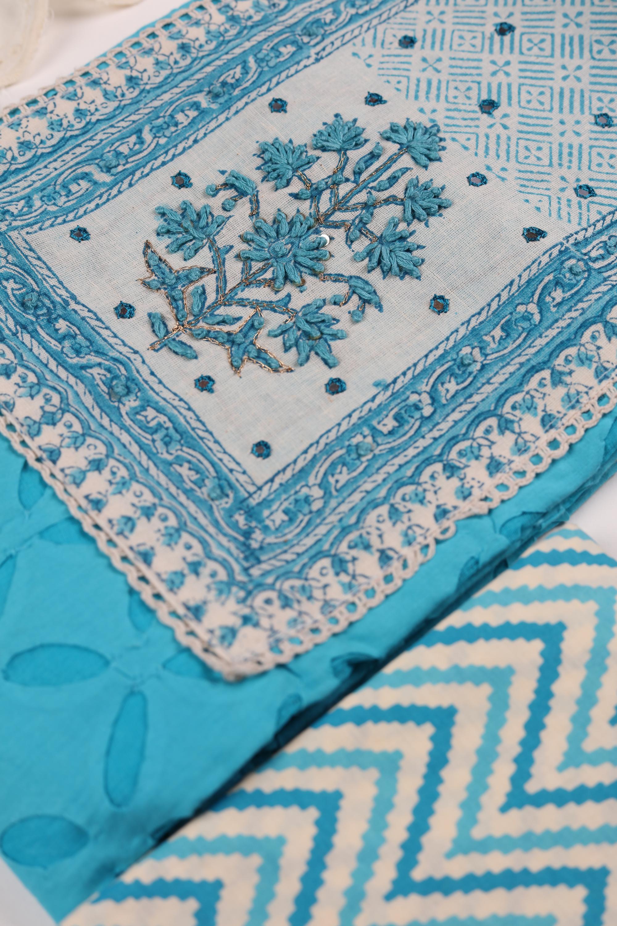 Cotton Applique Work Set -1