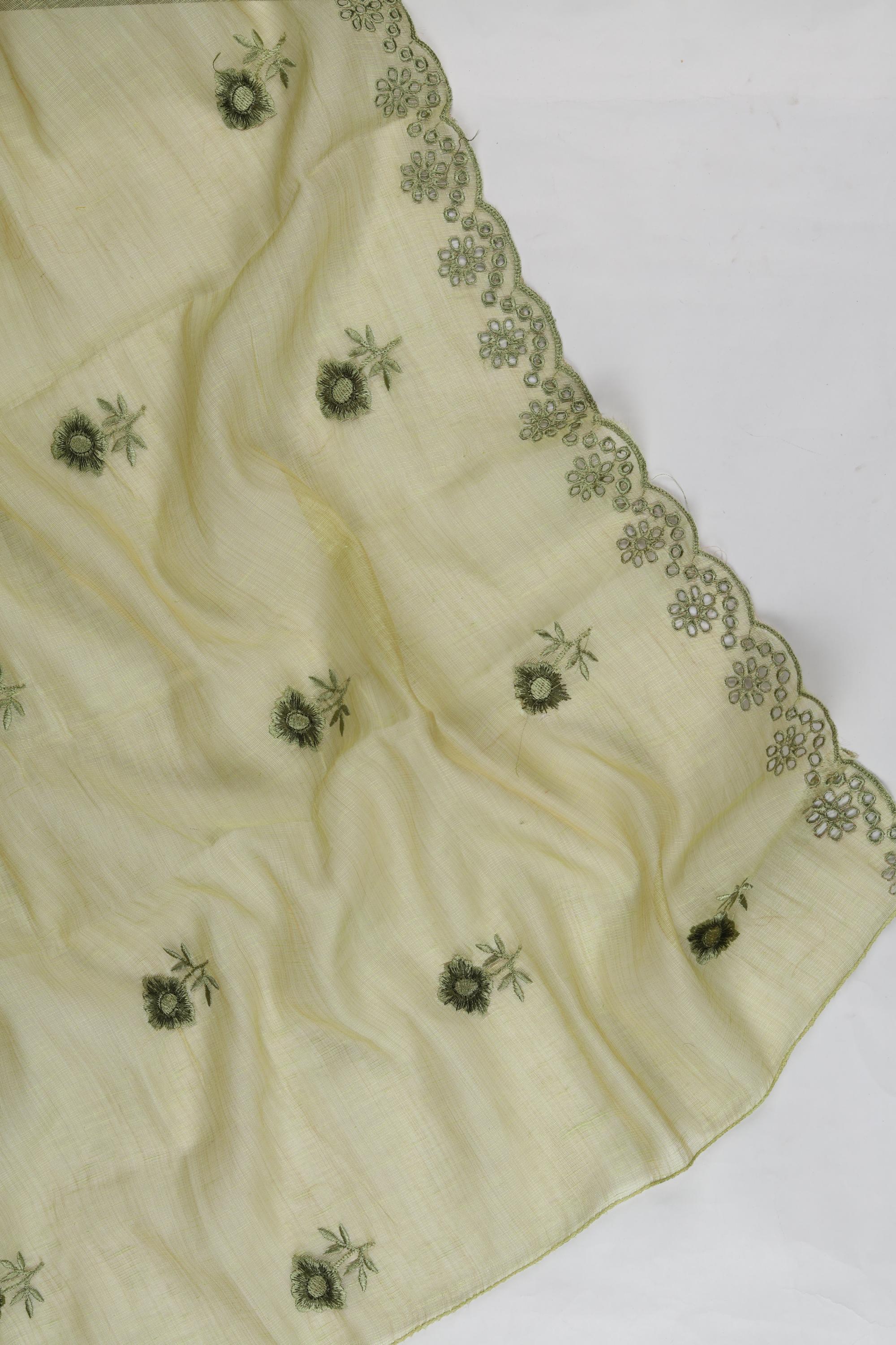 Blended Silk Embroidered set-71