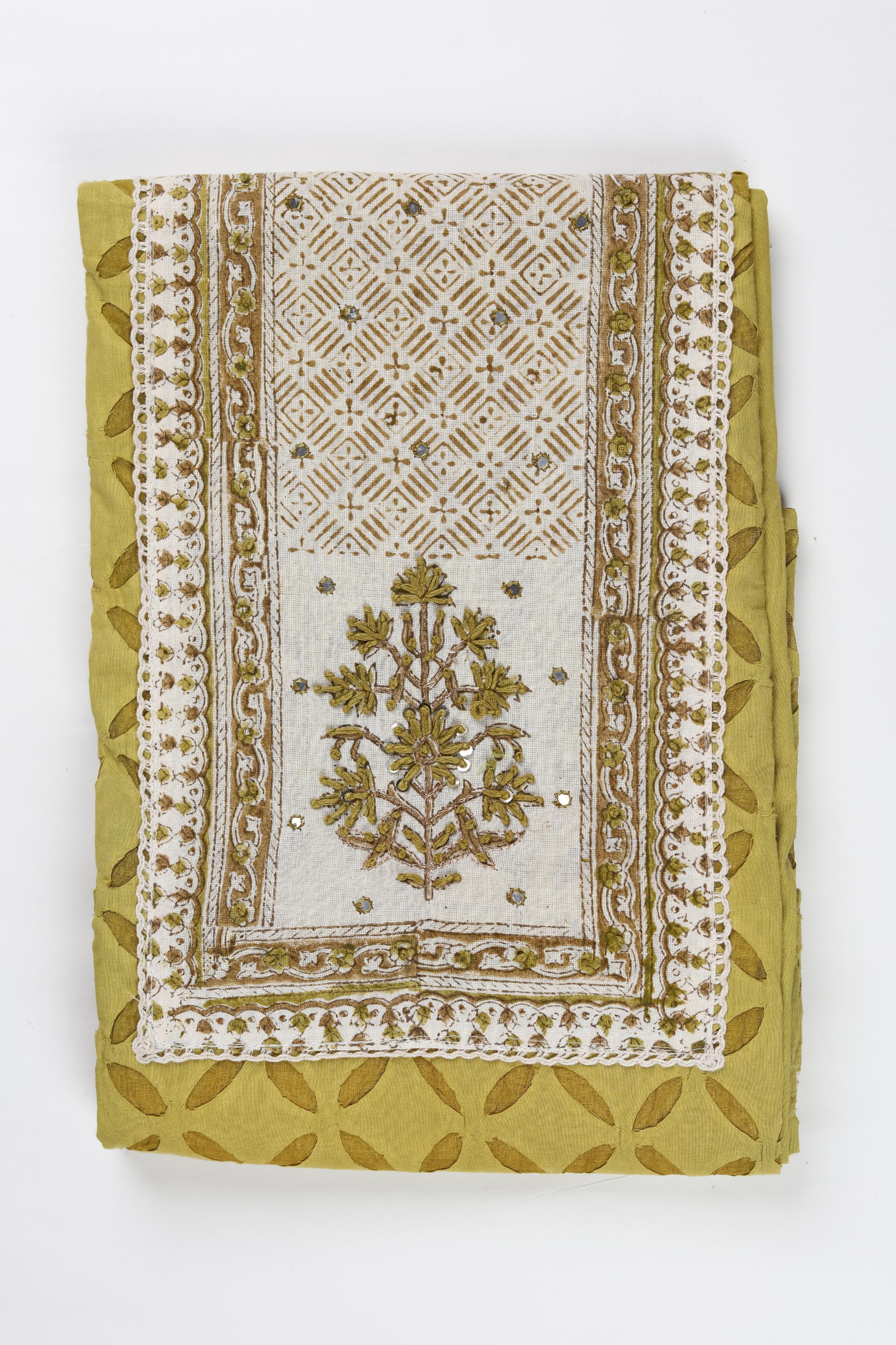 Cotton Applique Work Set -2