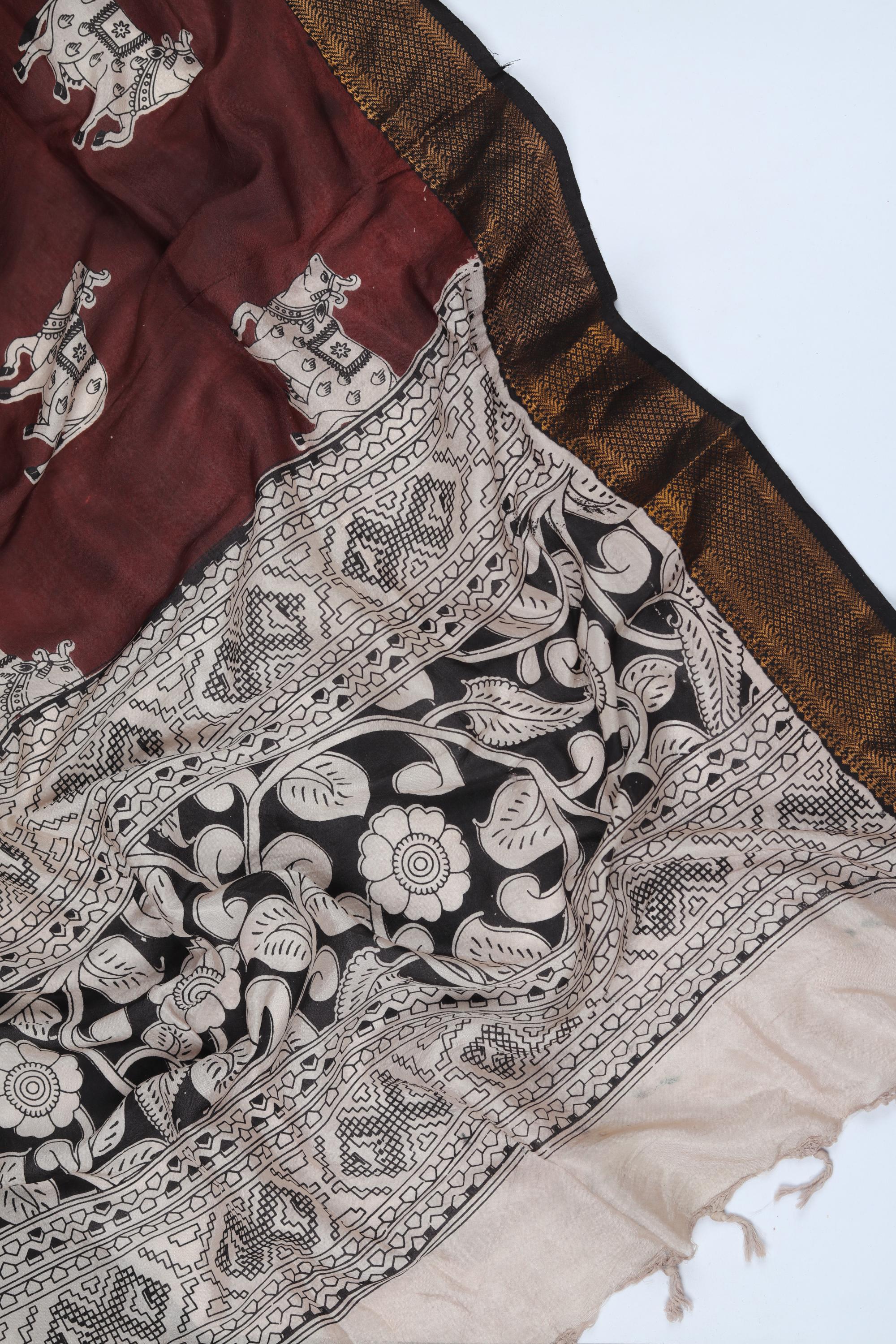 Cotton Silk 3 Piece Unstitched Set -242