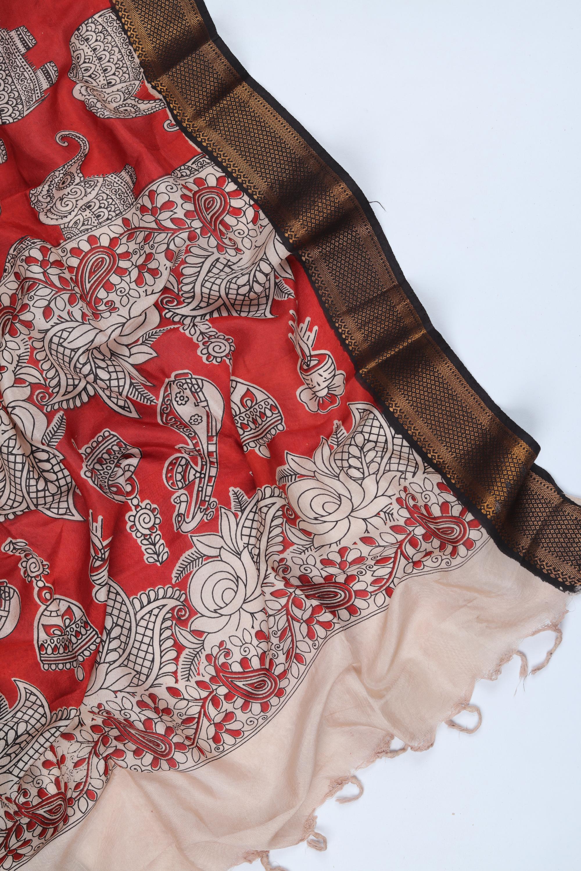 Cotton Silk 3 Piece Unstitched Set -244