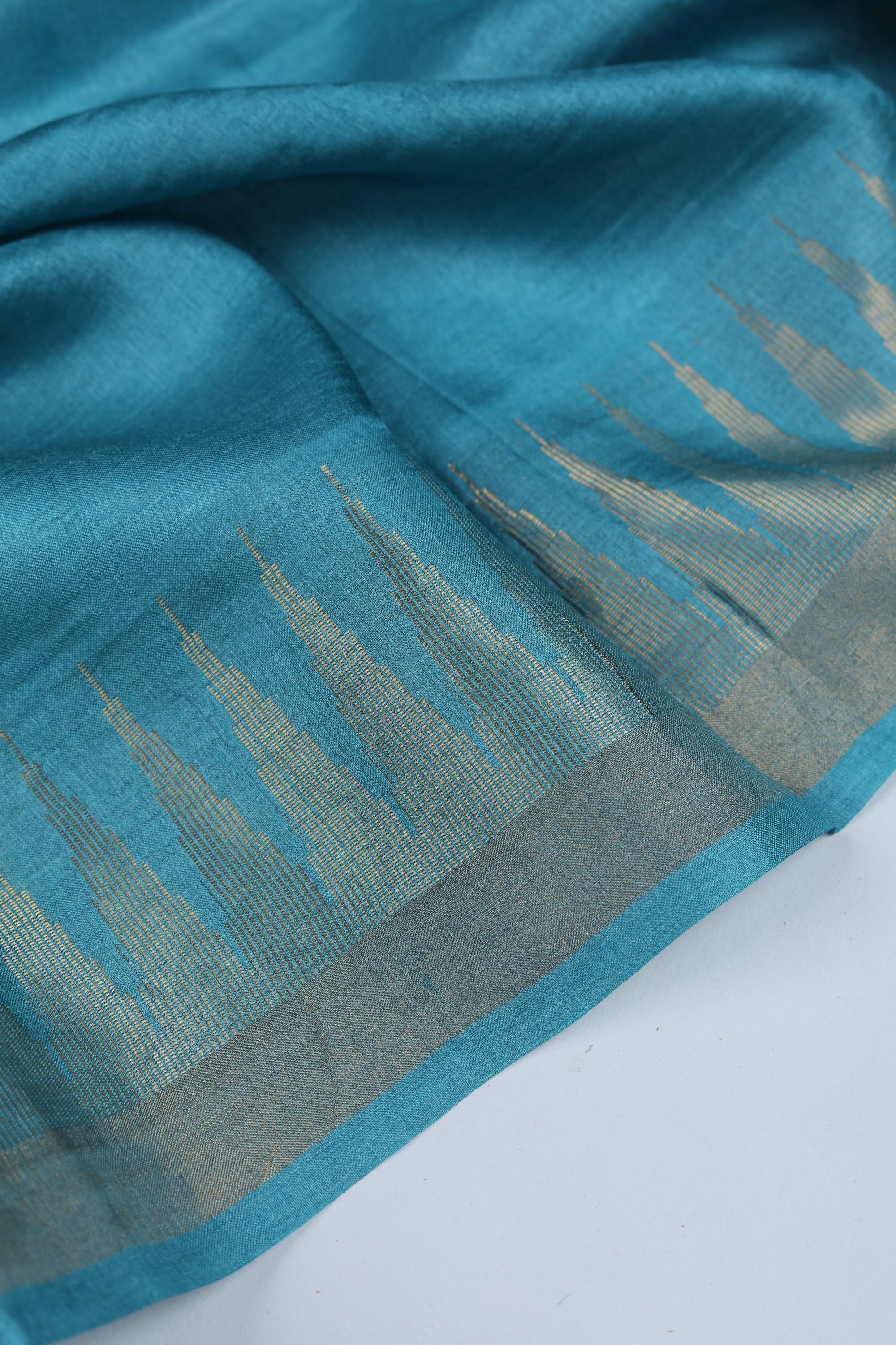 Tussar Silk 3 Piece Unstitched Set -248