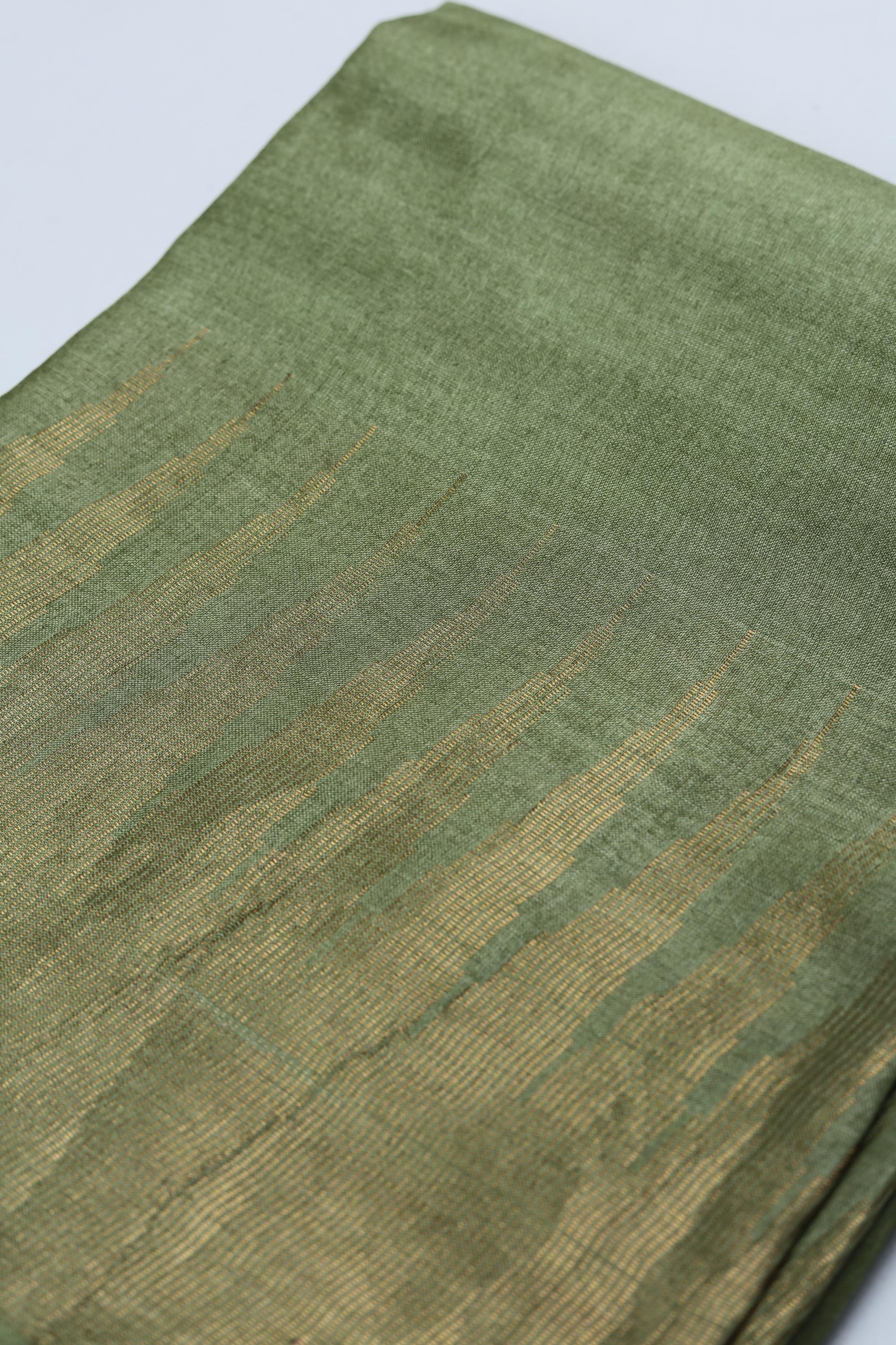 Tussar Silk 3 Piece Unstitched Set -251