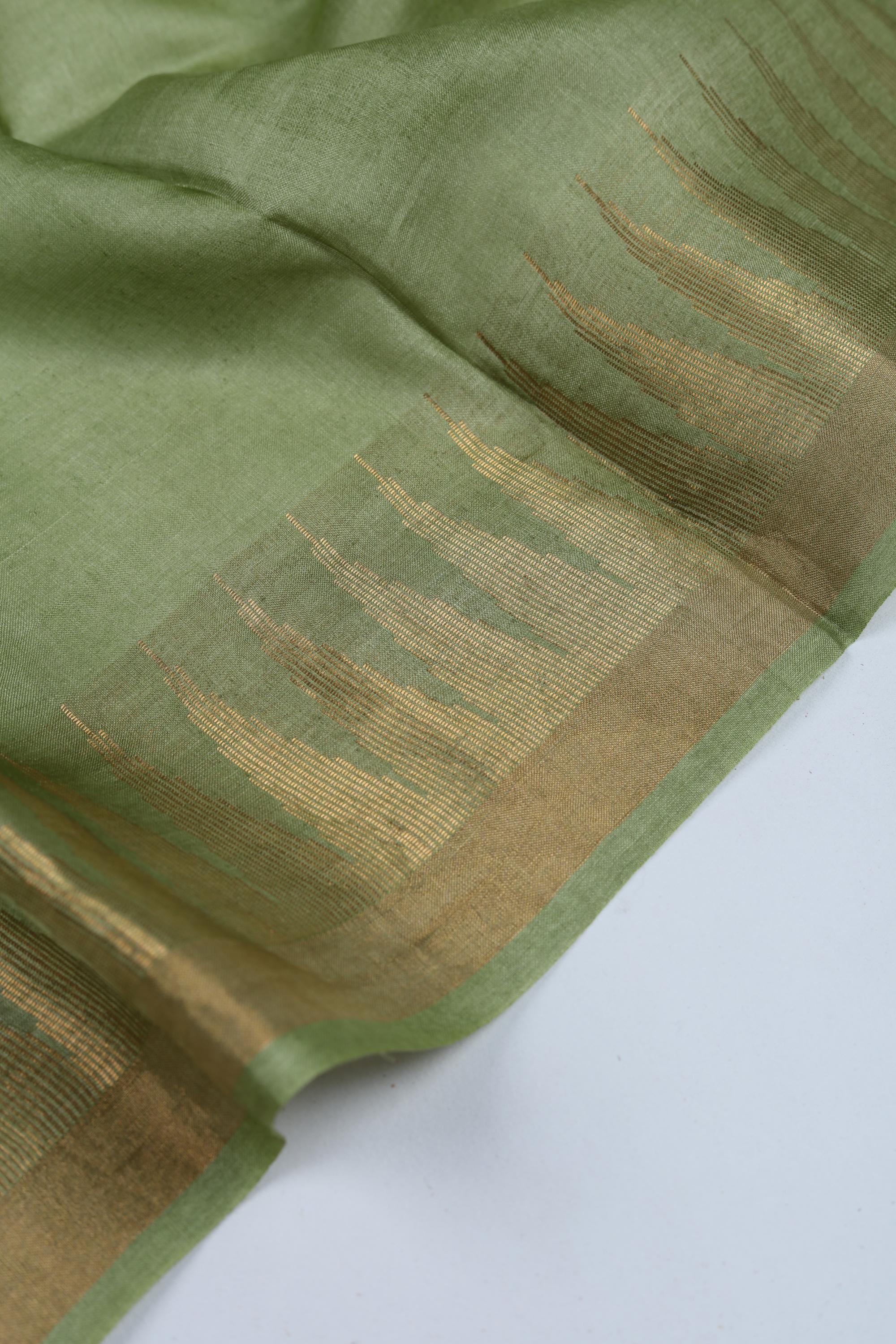 Tussar Silk 3 Piece Unstitched Set -251
