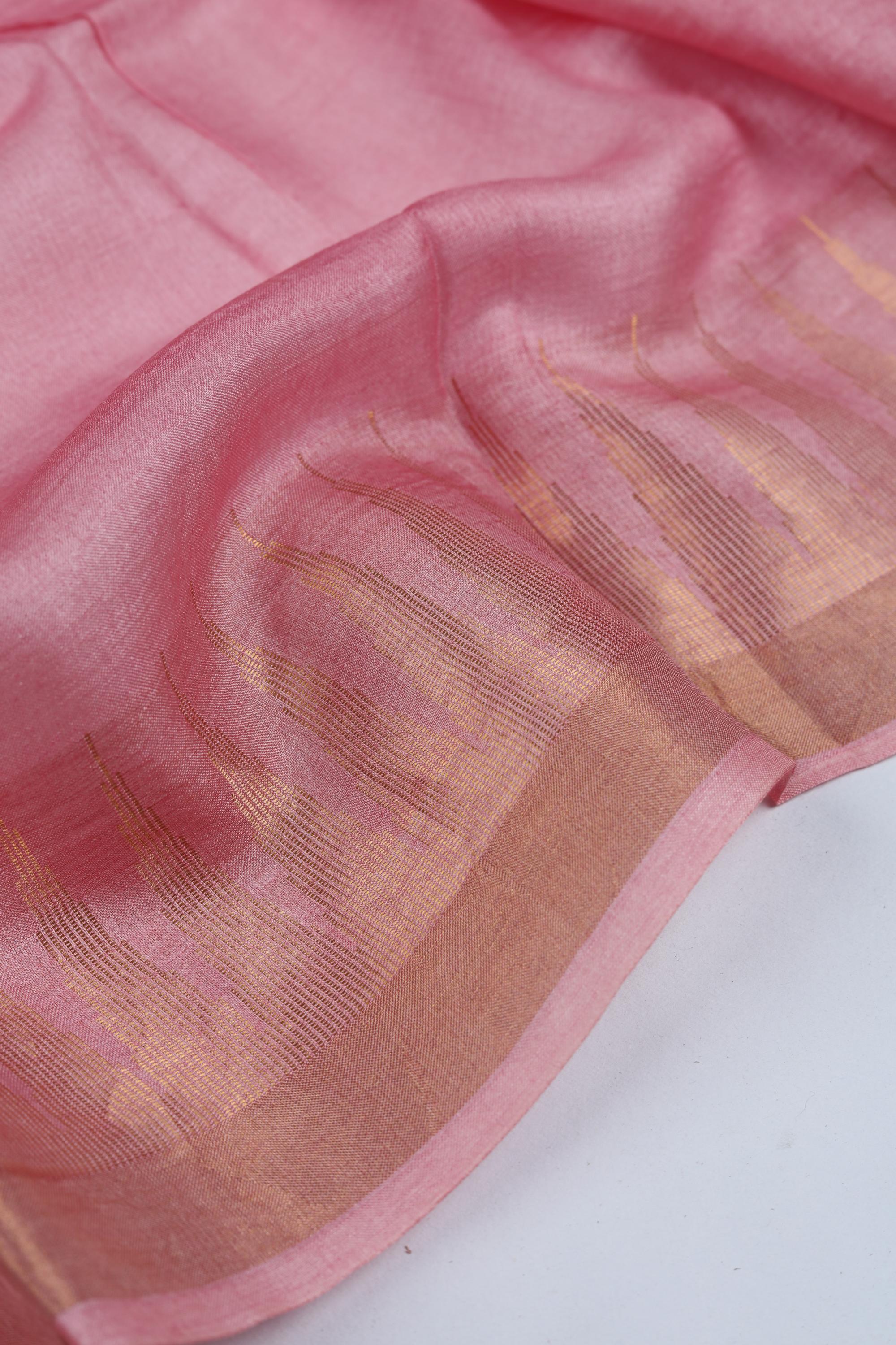 Tussar Silk 3 Piece Unstitched Set -252