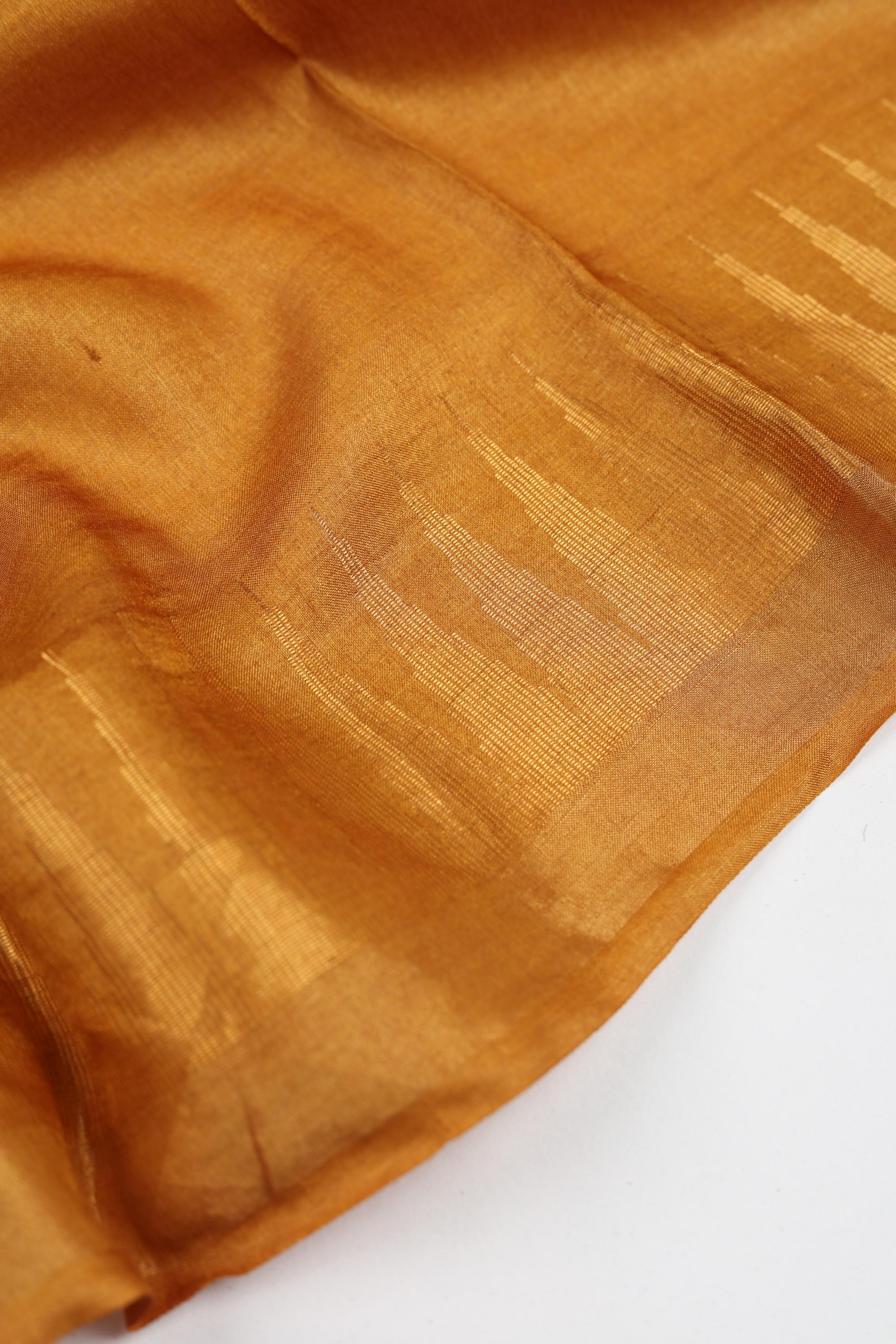 Tussar Silk 3 Piece Unstitched Set -253
