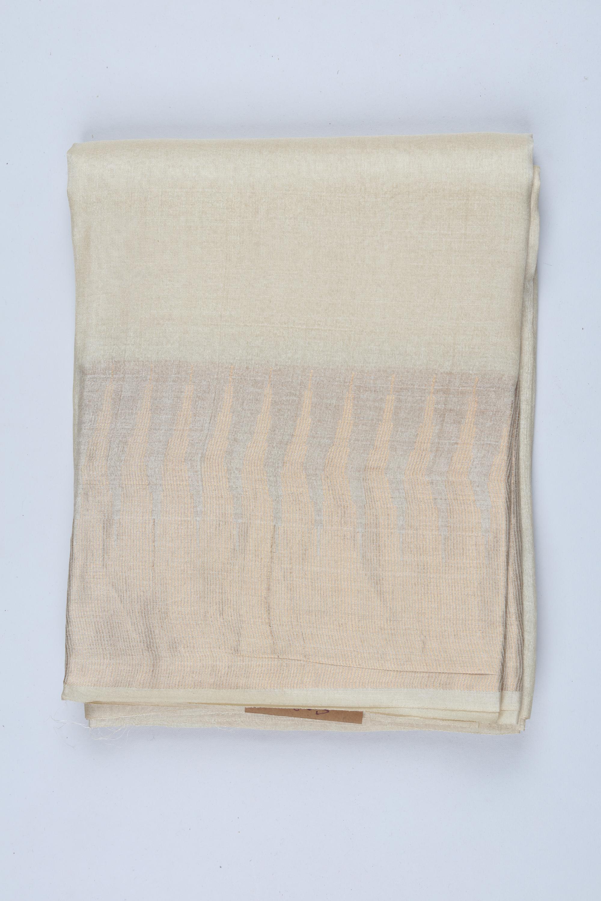 Tussar Silk 3 Piece Unstitched Set -254