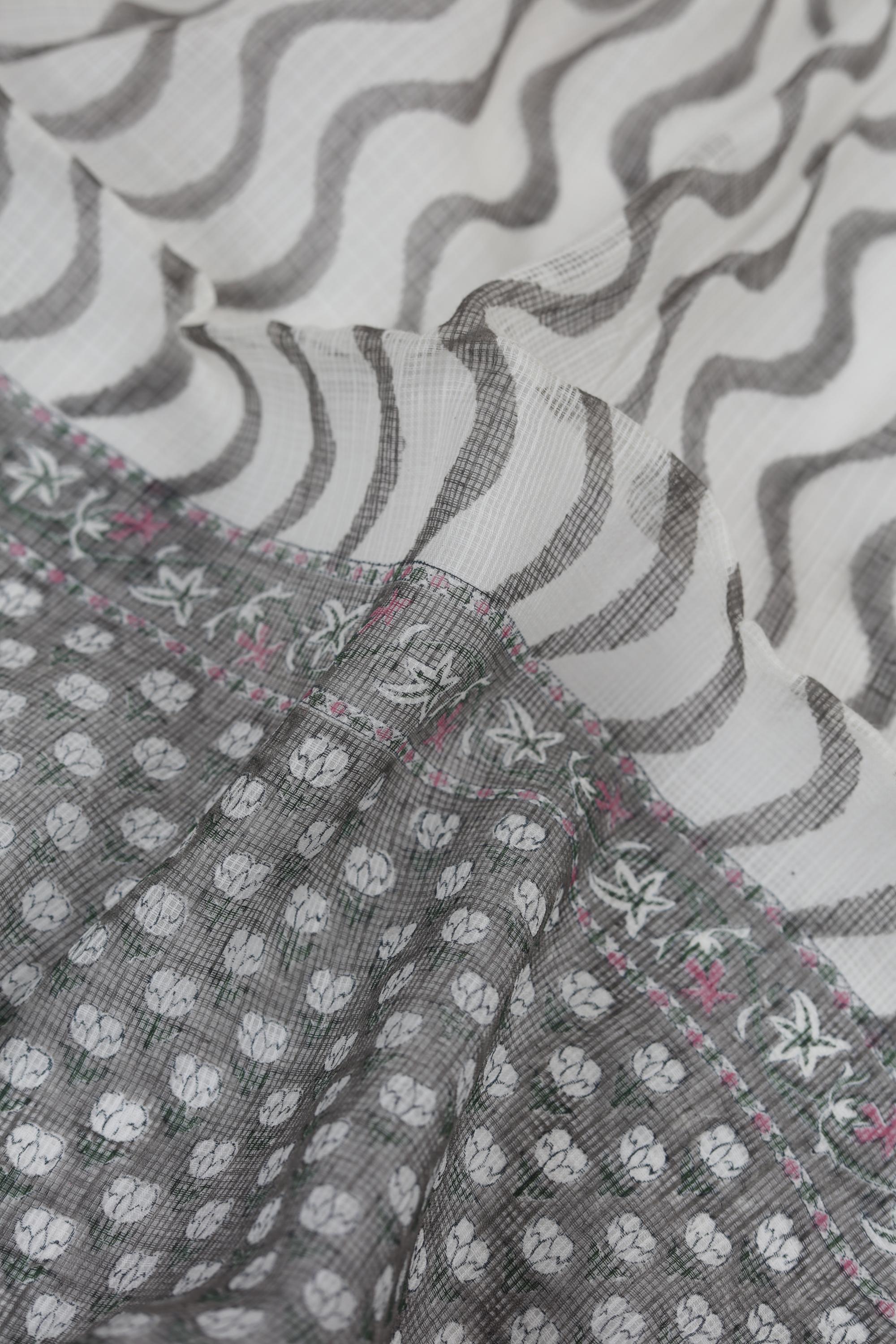 Chanderi 3 Piece Unstitched Set – Traditional Weave-125