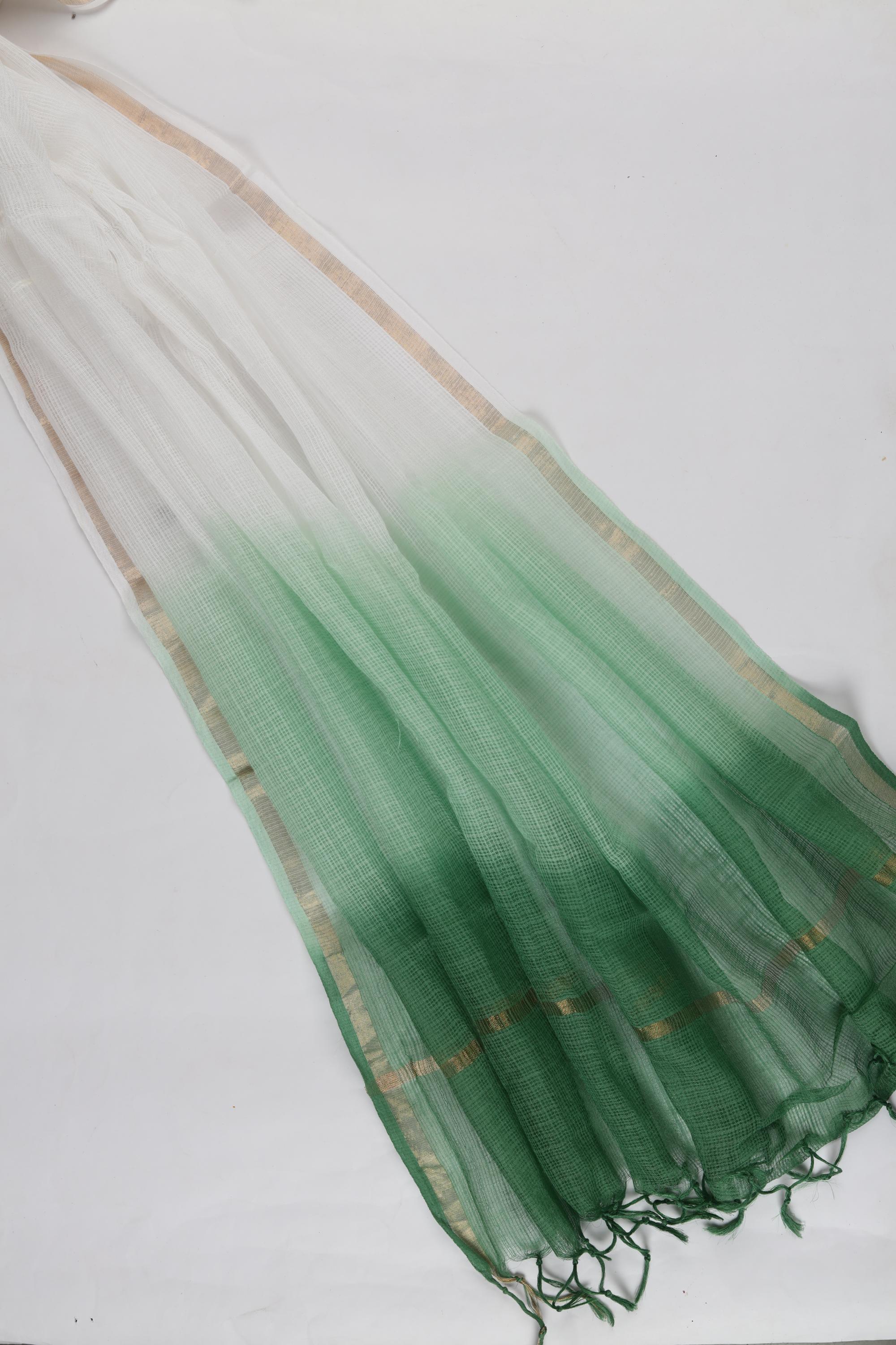 Chanderi 3 Piece Unstitched Set – Traditional Weave-128