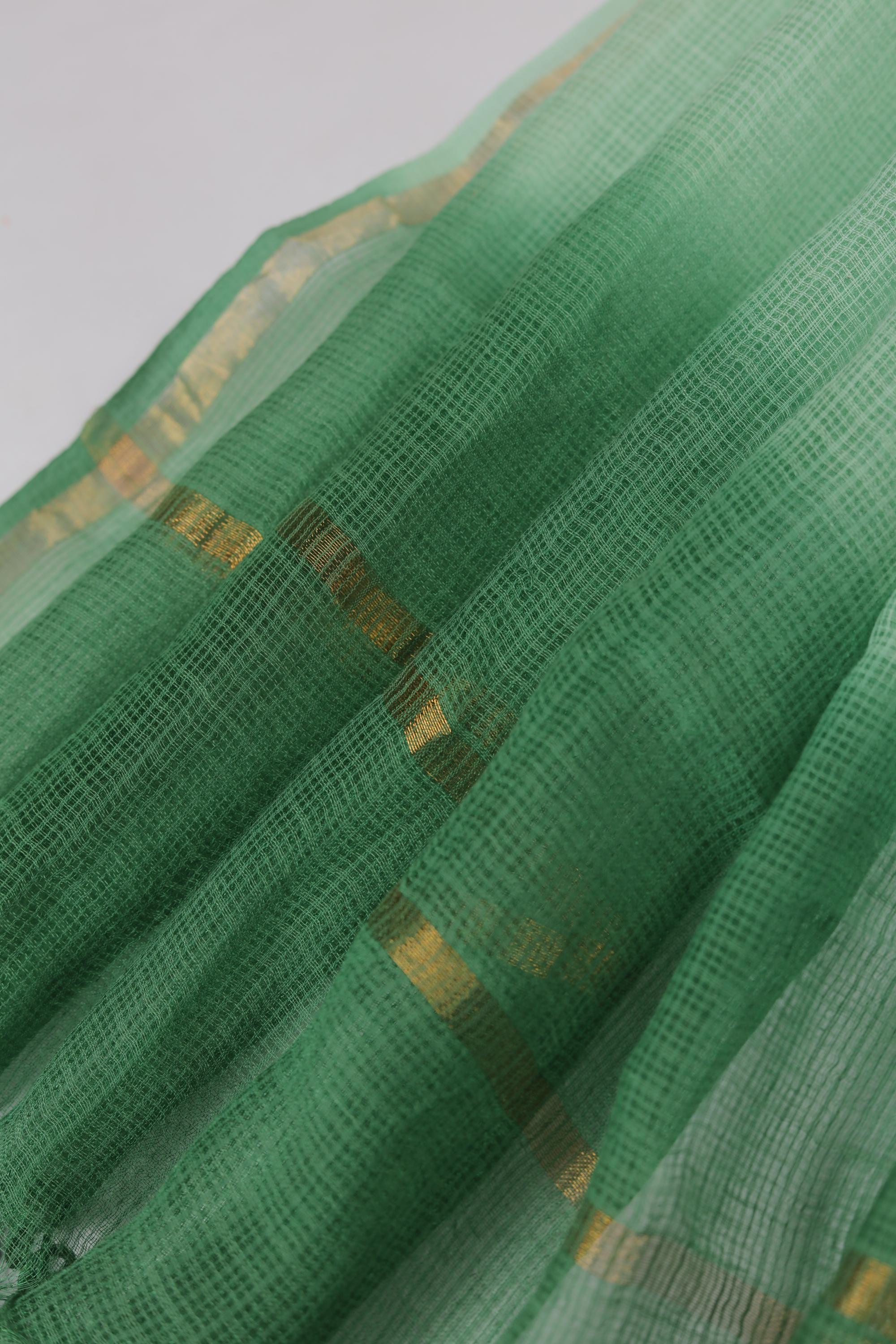 Chanderi 3 Piece Unstitched Set – Traditional Weave-128