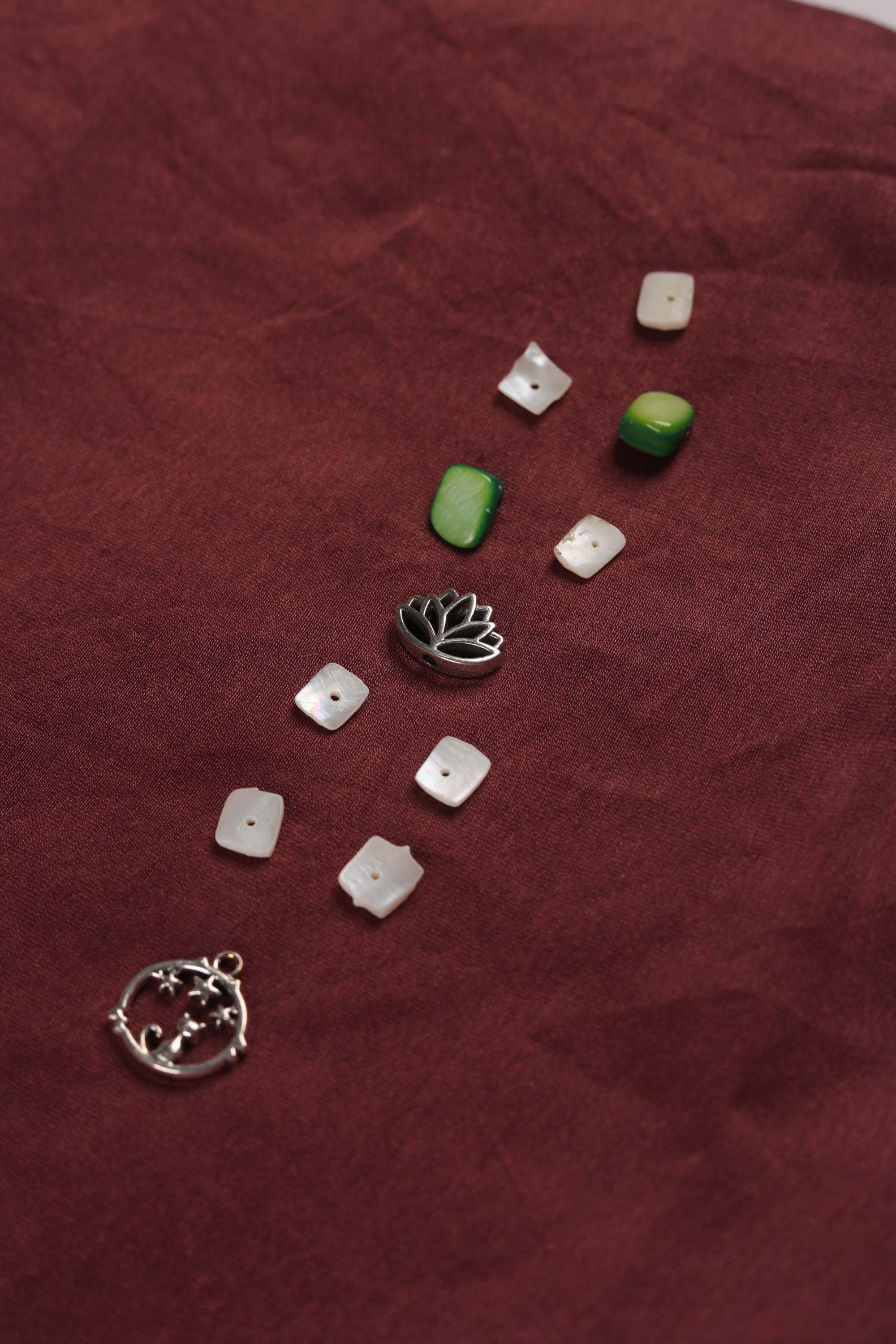 Chanderi 3 Piece Unstitched Set – Traditional Weave-129