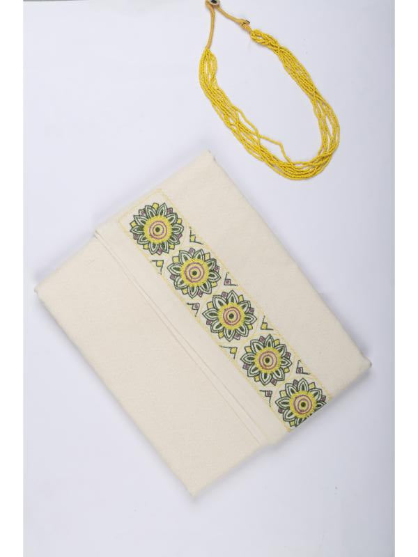 GAWAKSH SIGNATURE - Off White KURTA FABRIC