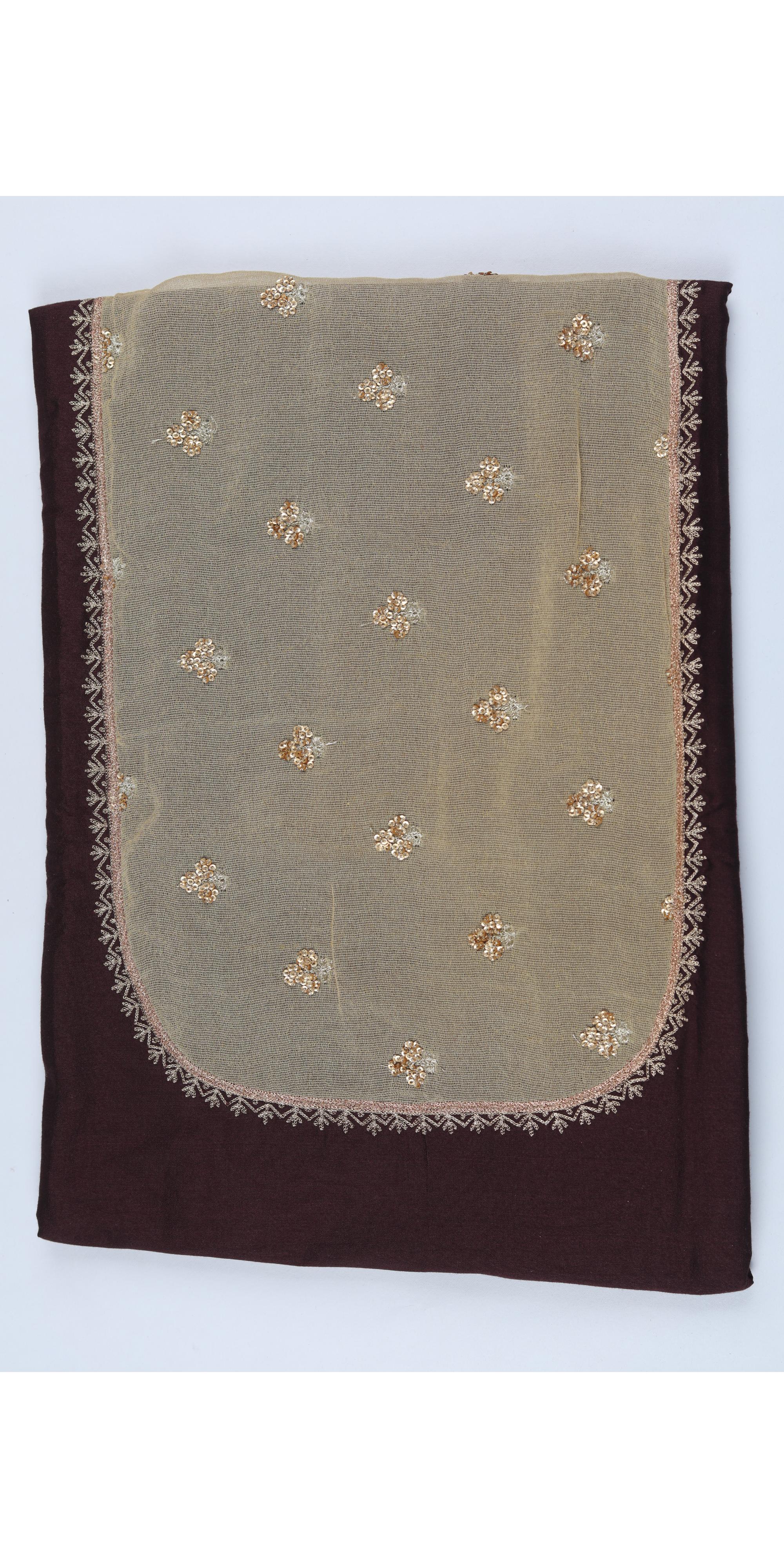 Cotton Silk 3 Piece Unstitched Set -292