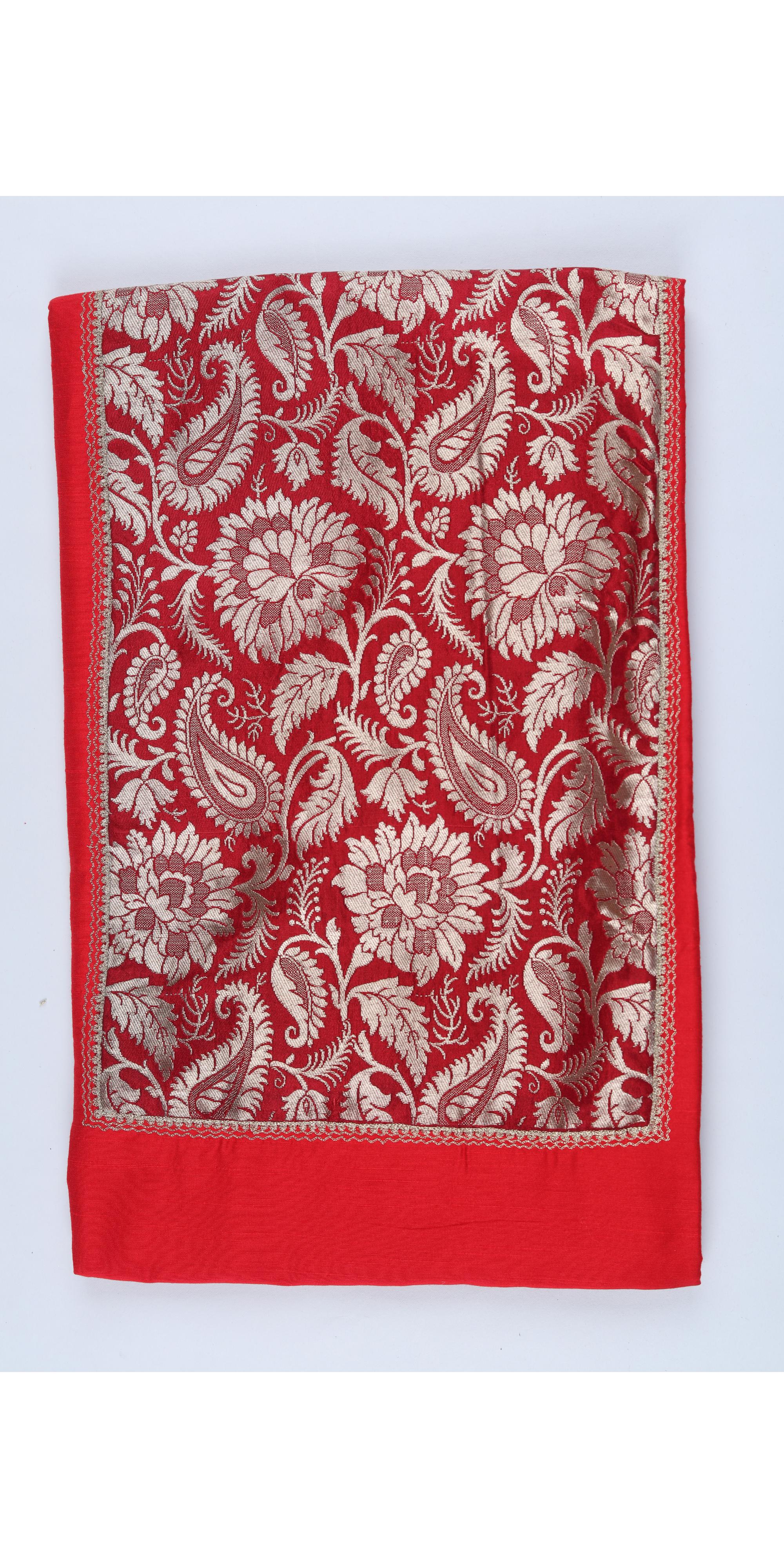 Cotton Silk 3 Piece Unstitched Set -293