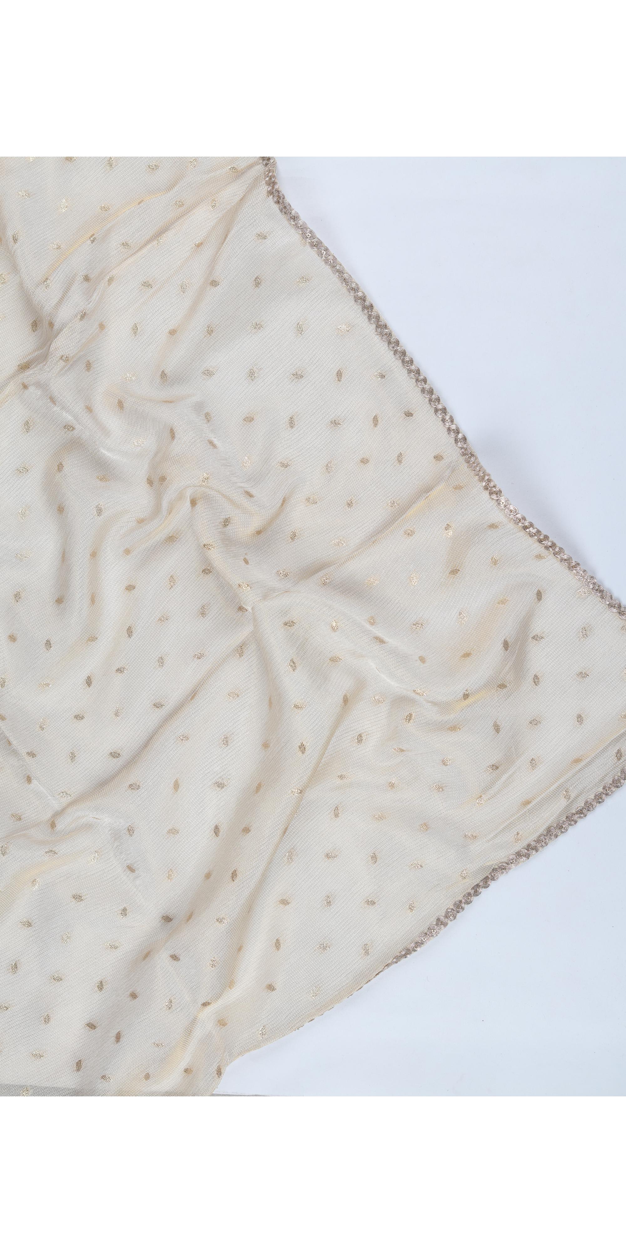 Cotton Silk 3 Piece Unstitched Set -293