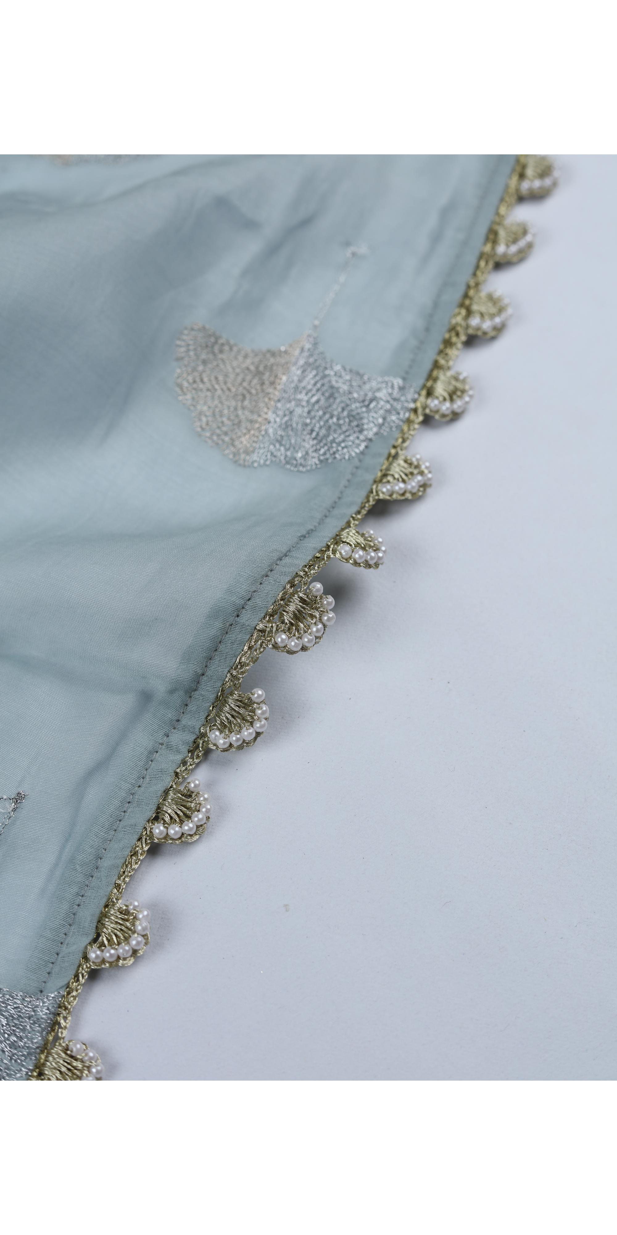Cotton Silk 3 Piece Unstitched Set -295