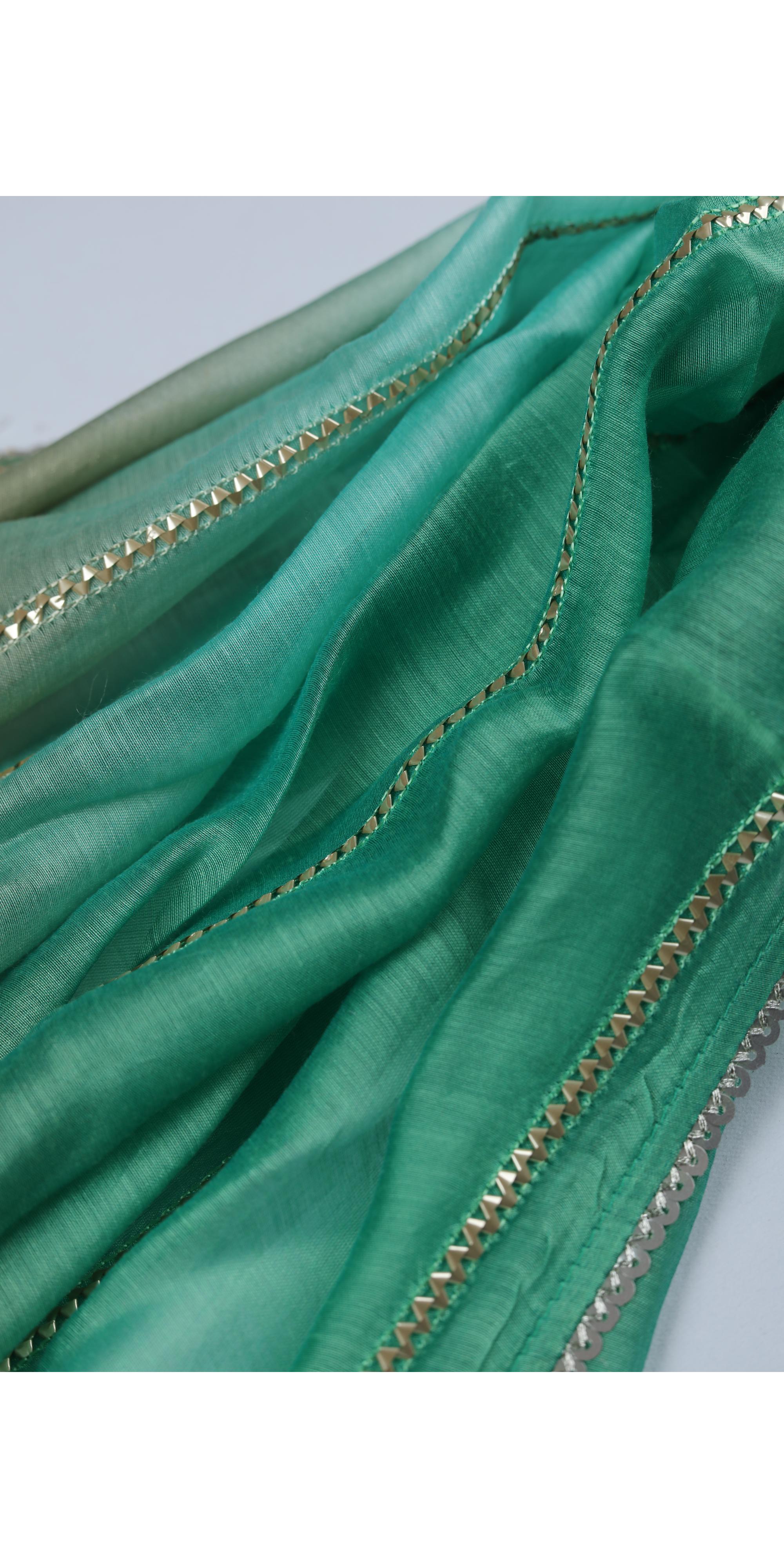 Cotton Silk 3 Piece Unstitched Set -298