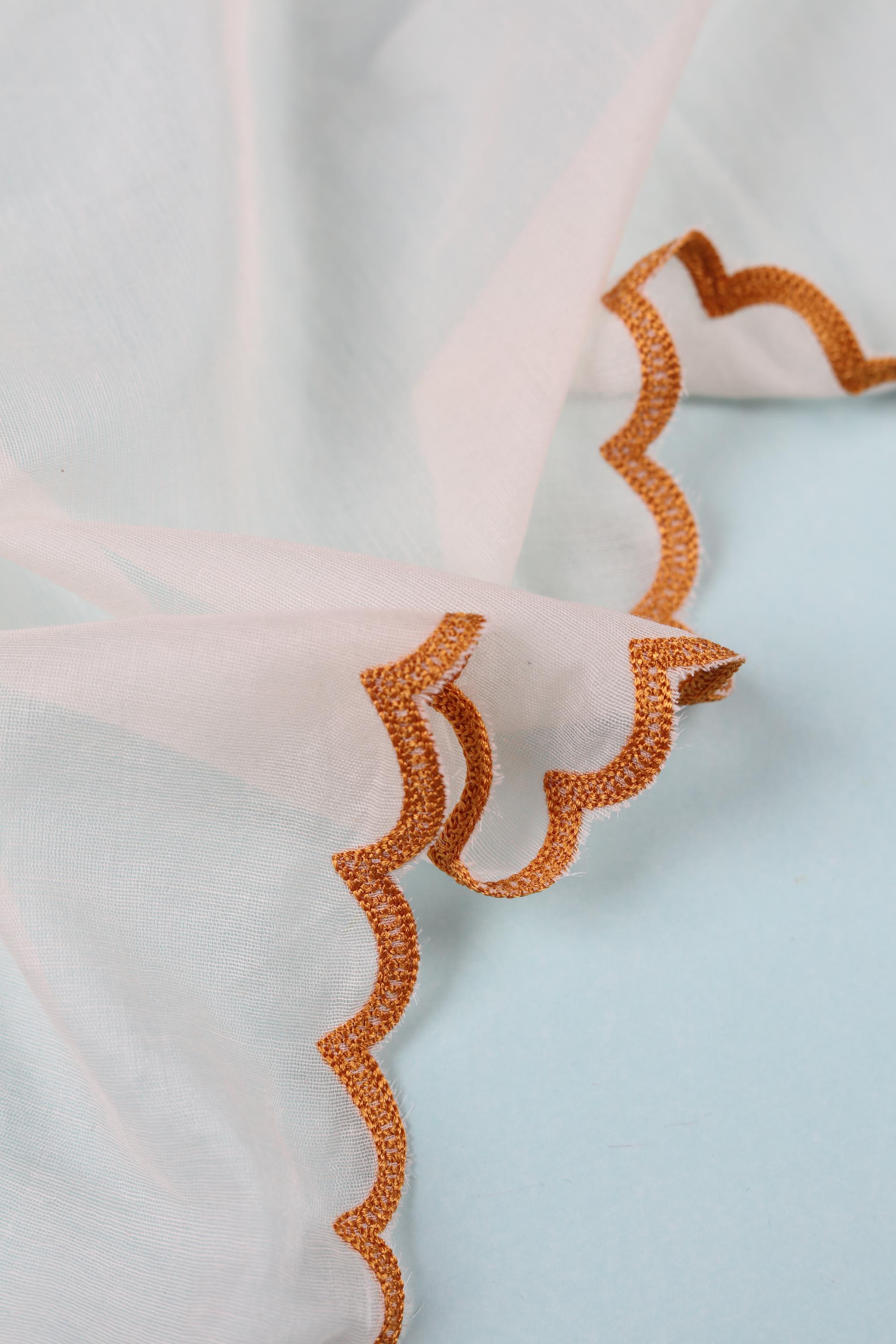 Embroidered Mul Chanderi Set-3