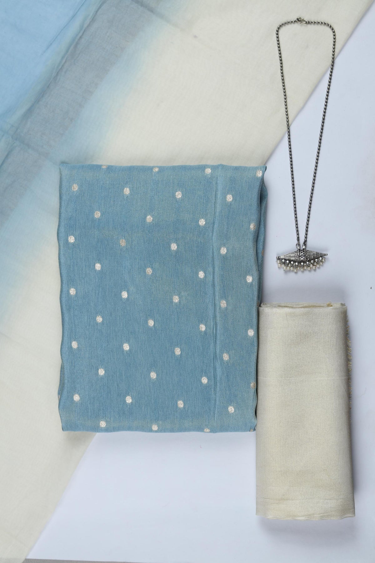 3 Piece Unstitched Set -328