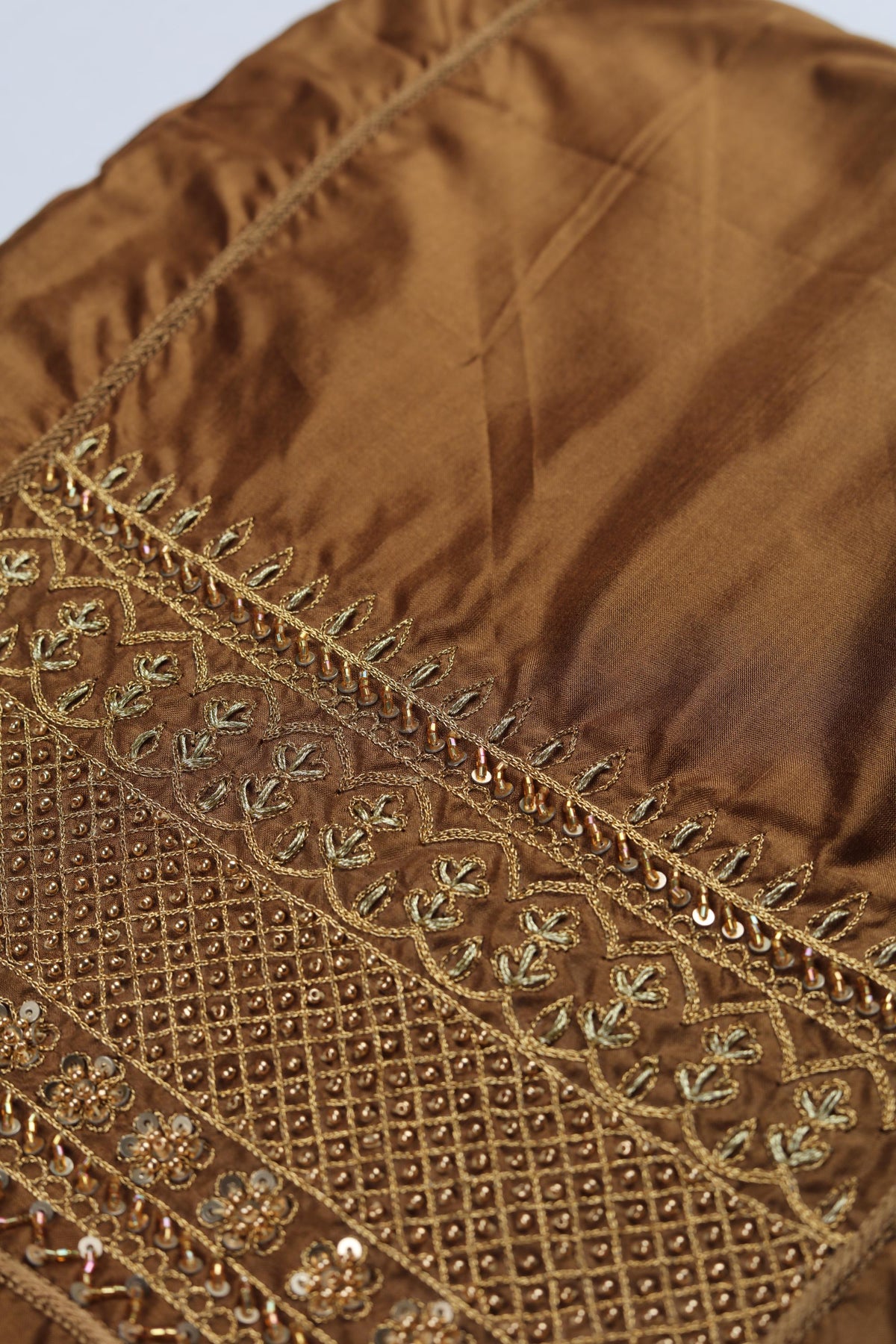 Pure Silk Piece Unstitched Suit Set – Classic Ethnic Style-341