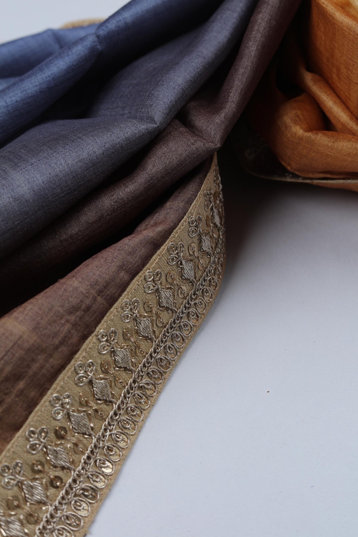 Pure Silk Piece Unstitched Suit Set – Classic Ethnic Style-341
