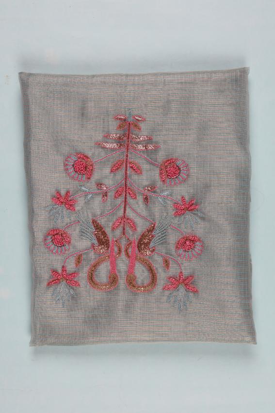 Embroidered Kota Set - 3