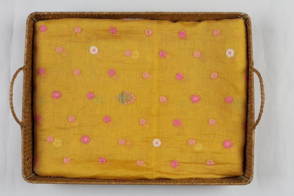Embroidered Mul Chanderi Set-3