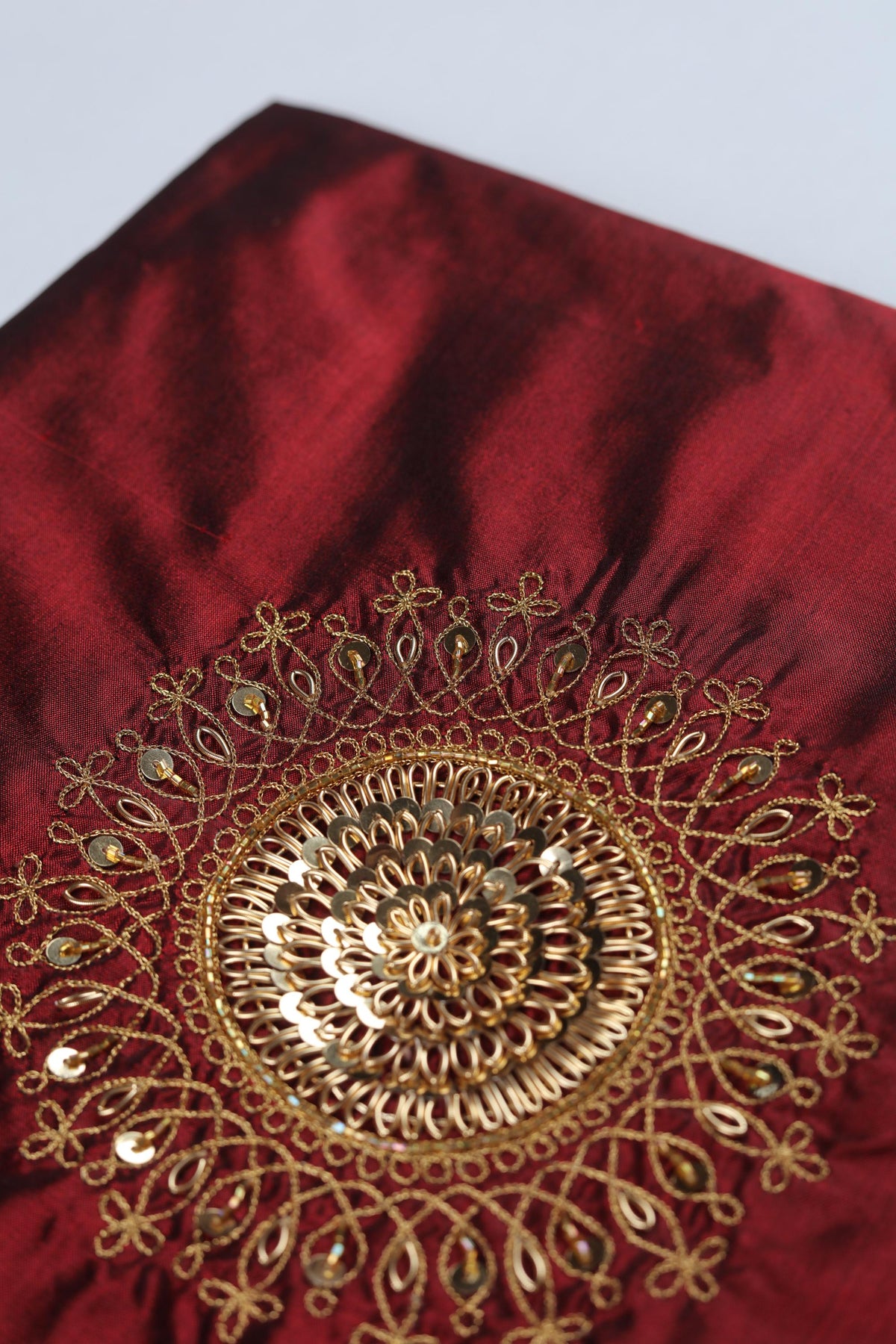 Pure Silk Piece Unstitched Suit Set – Classic Ethnic Style-337