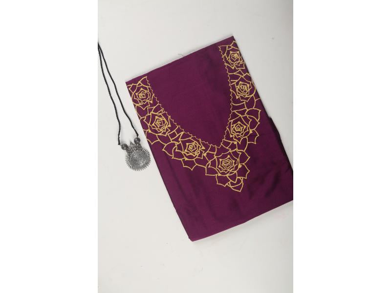 Rich Purple Top Fabric