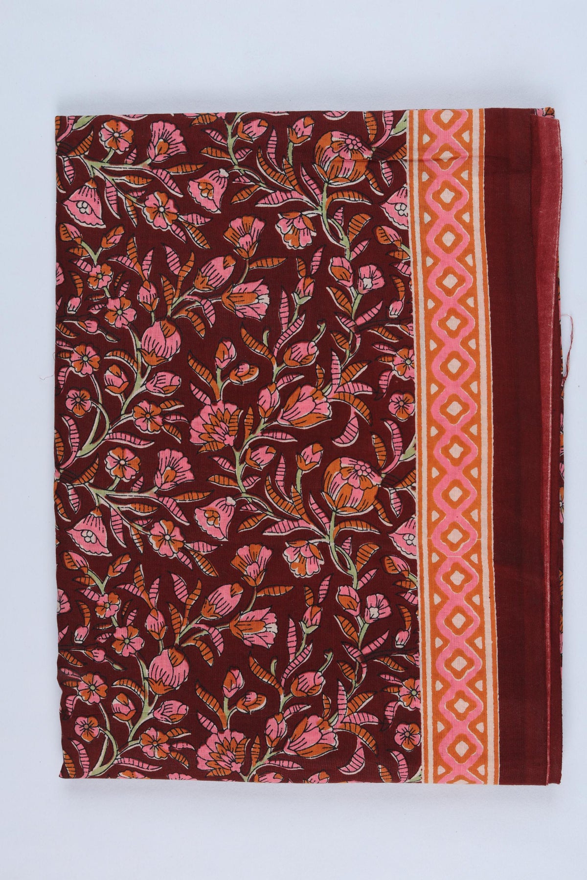 Cotton Piece Unstitched Suit Set – Classic Ethnic Style-342