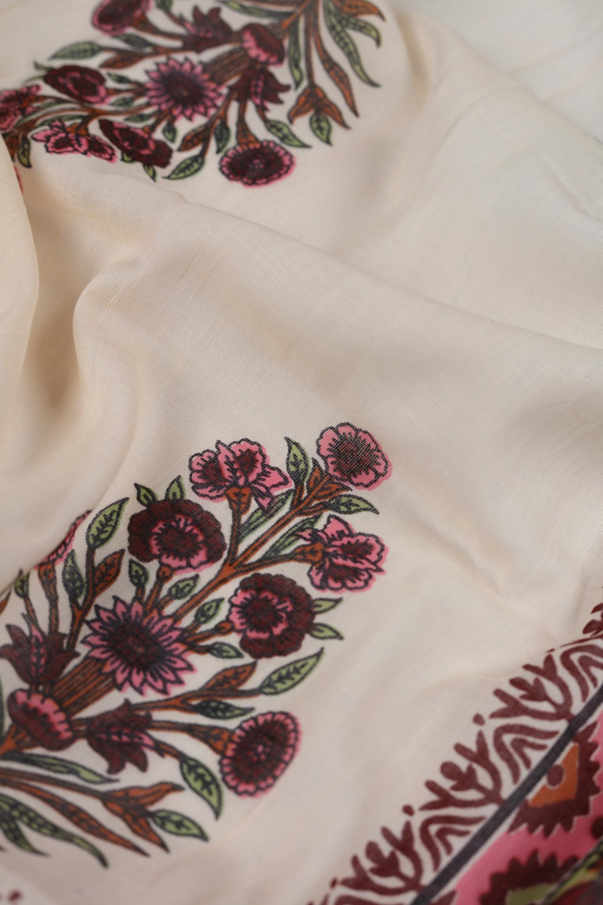 Cotton Piece Unstitched Suit Set – Classic Ethnic Style-342